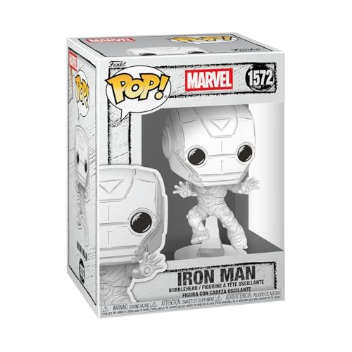 funko-pop-marvel-sketched-iron-man-figurine-vinyle-9-5-cm image 3