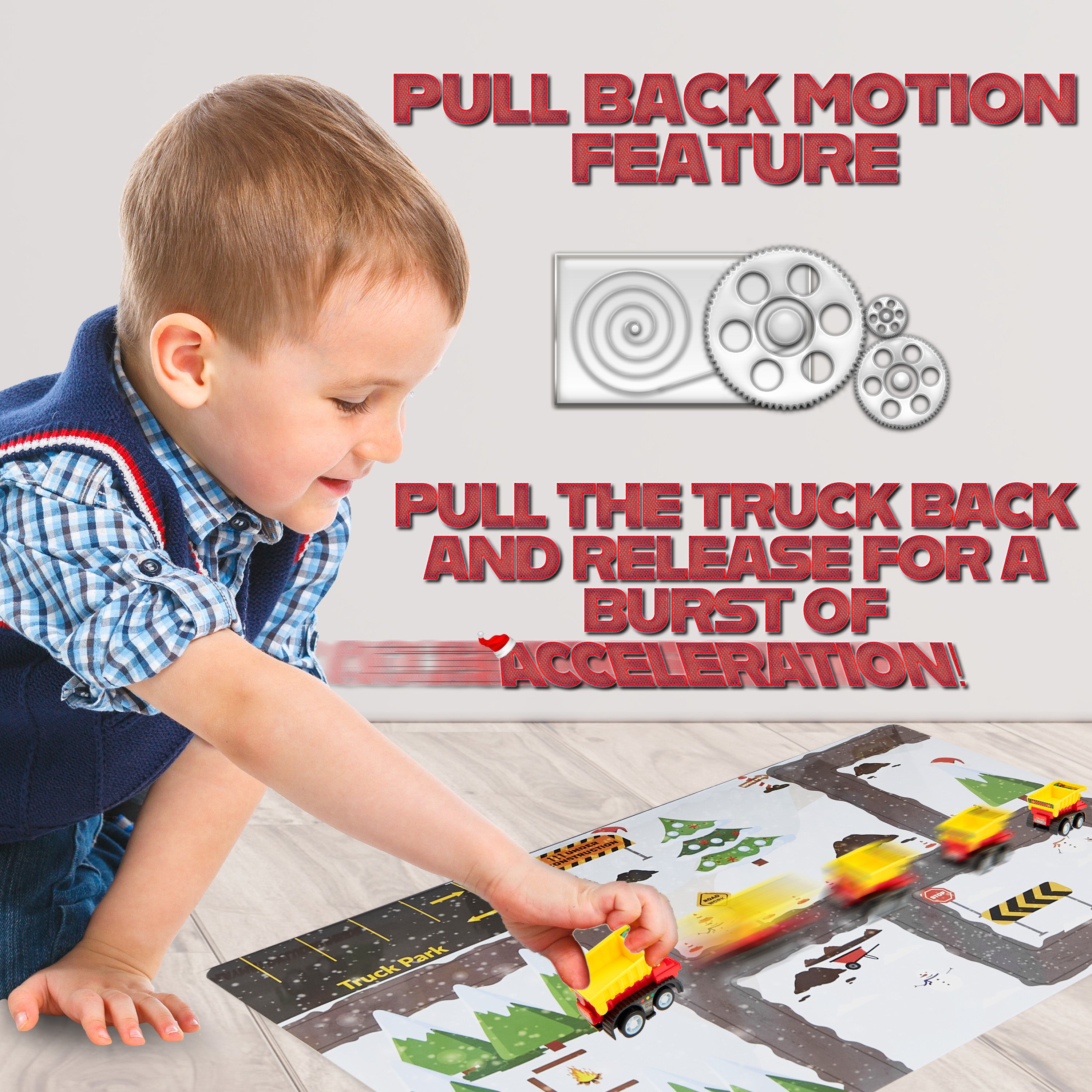 kreativekraft-calendrier-de-l-avent-camions-chantier-24-miniatures image 5