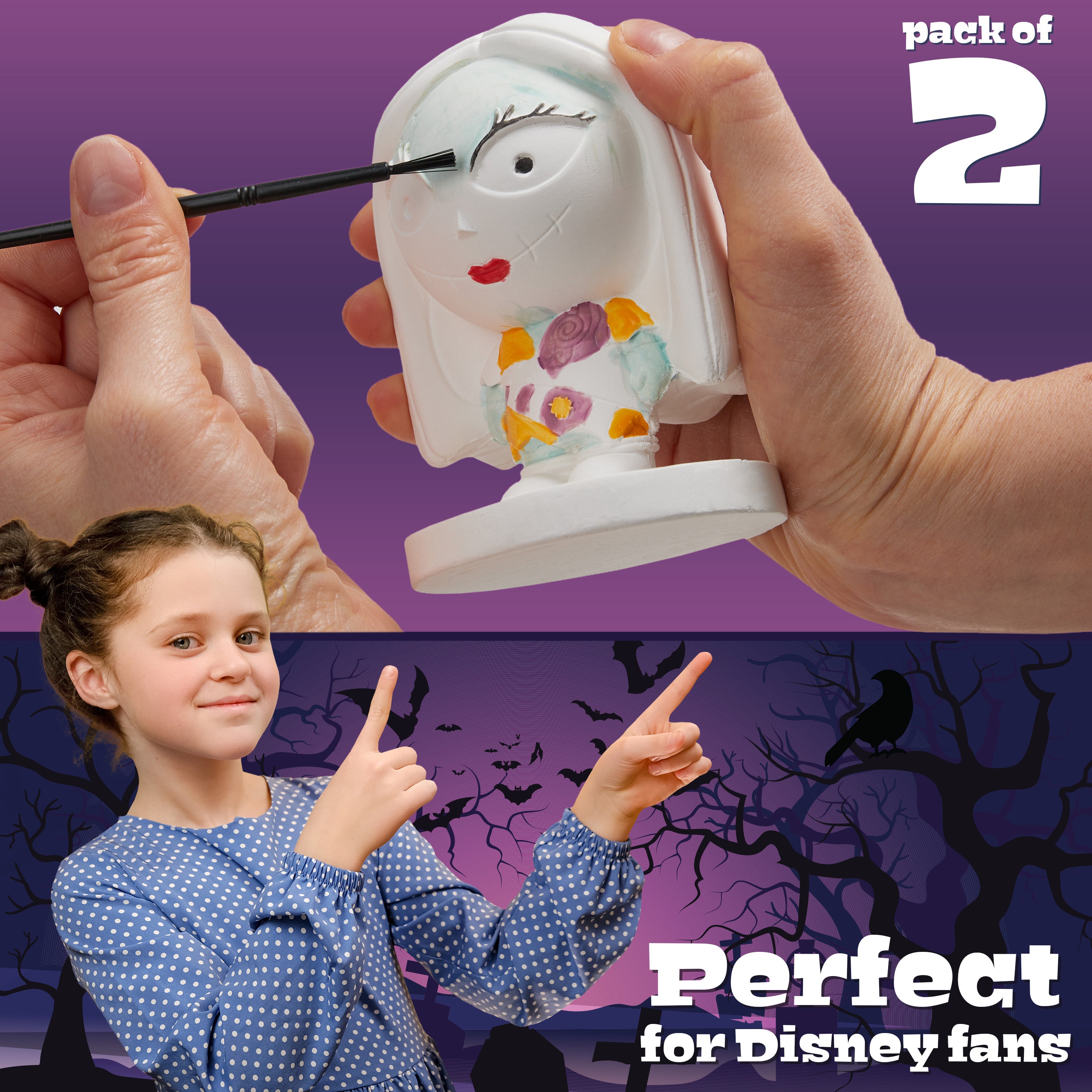 get-trend-arts-disney-stitch-kit-peinture-pl-tre-1-figurine-black-jack image 4