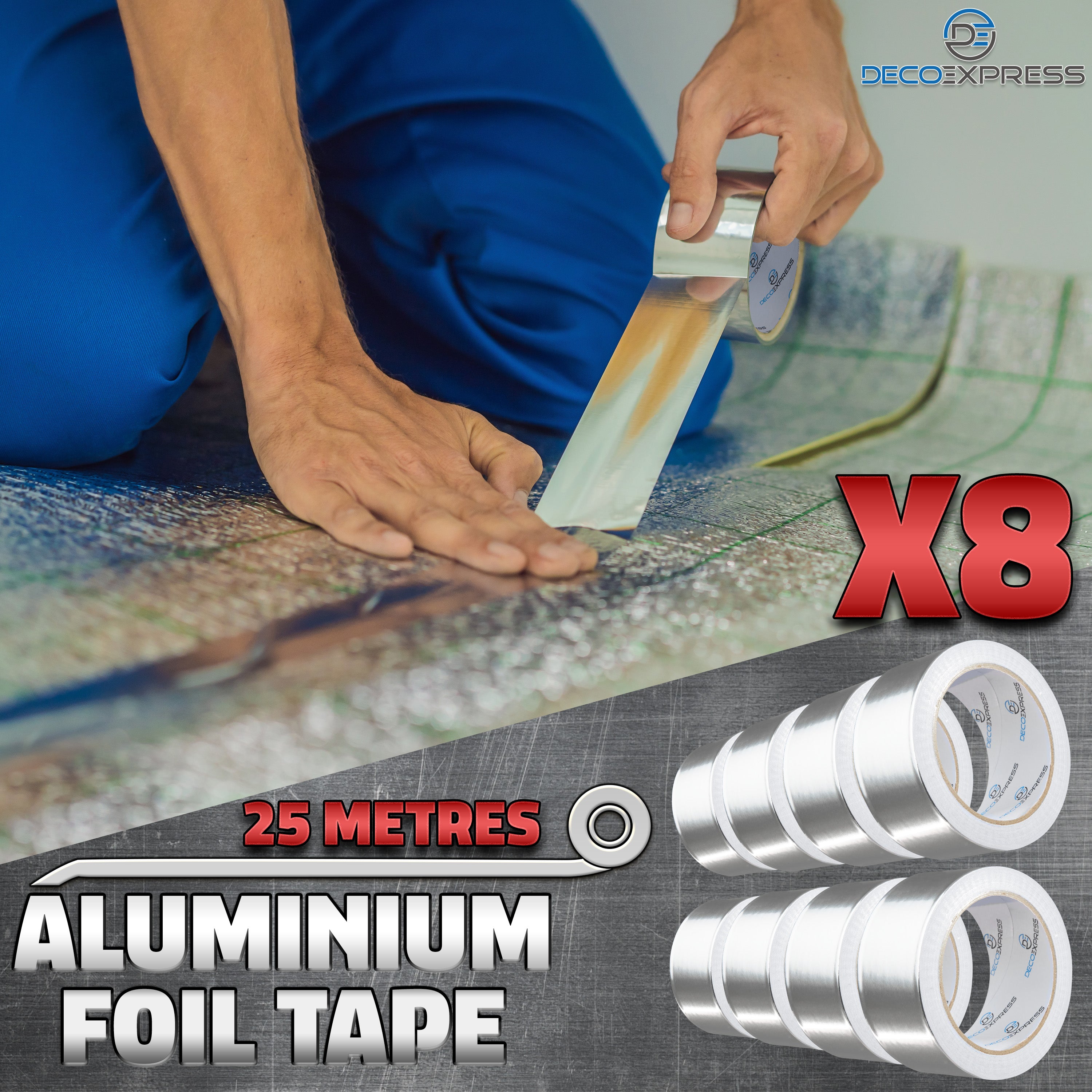 deco-express-ruban-aluminium-adh-sif-25-m-lot-8-isolant image 4