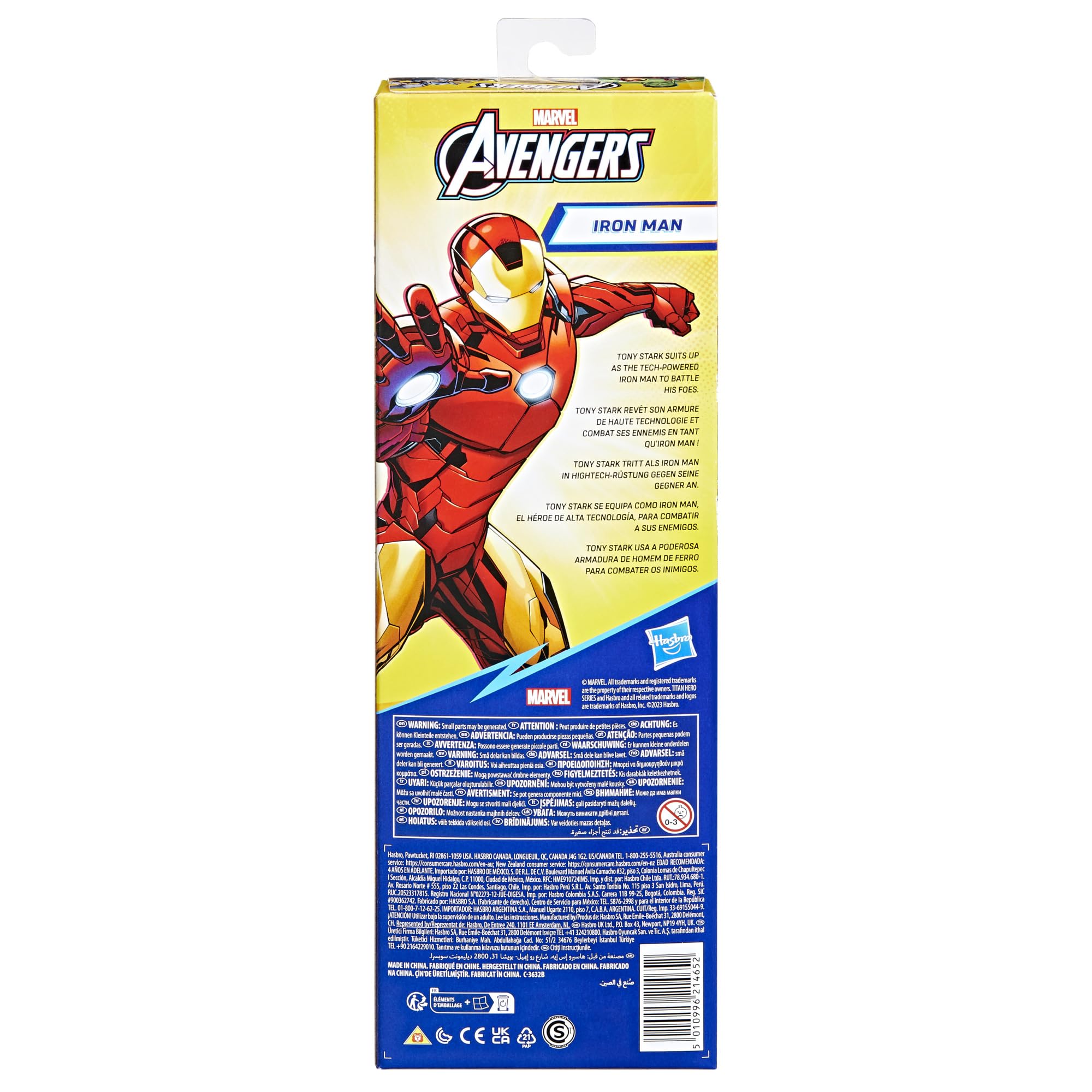 marvel-titan-hero-figurine-iron-man-30-cm-articul-e-4-ans image 4