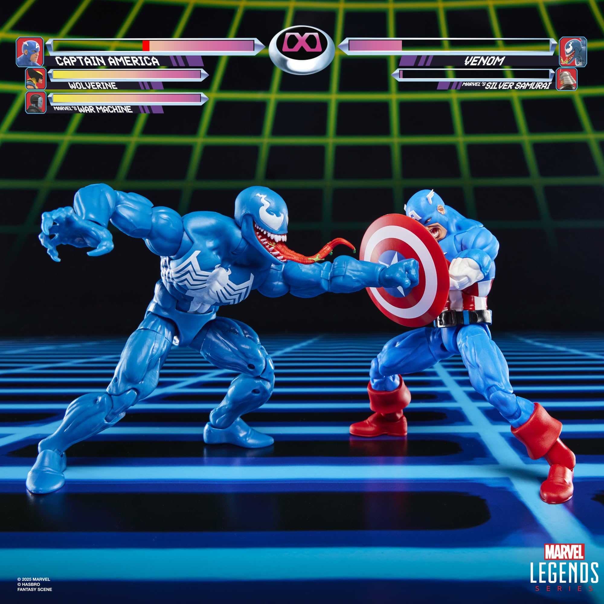 marvel-legends-gamerverse-captain-america-vs-venom-pack-2-figurines-15cm image 8