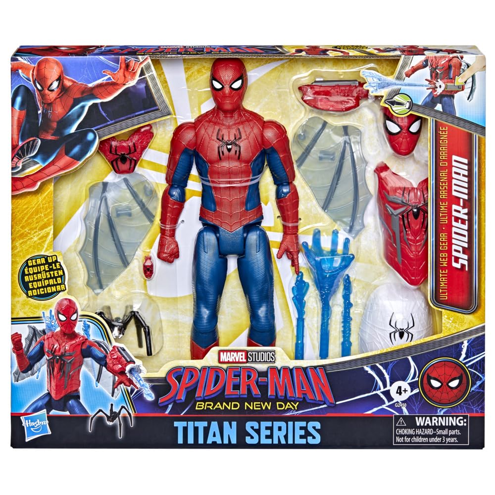 marvel-titan-series-brand-new-day-figurine-spider-man-29-cm-12-accessoires image 2