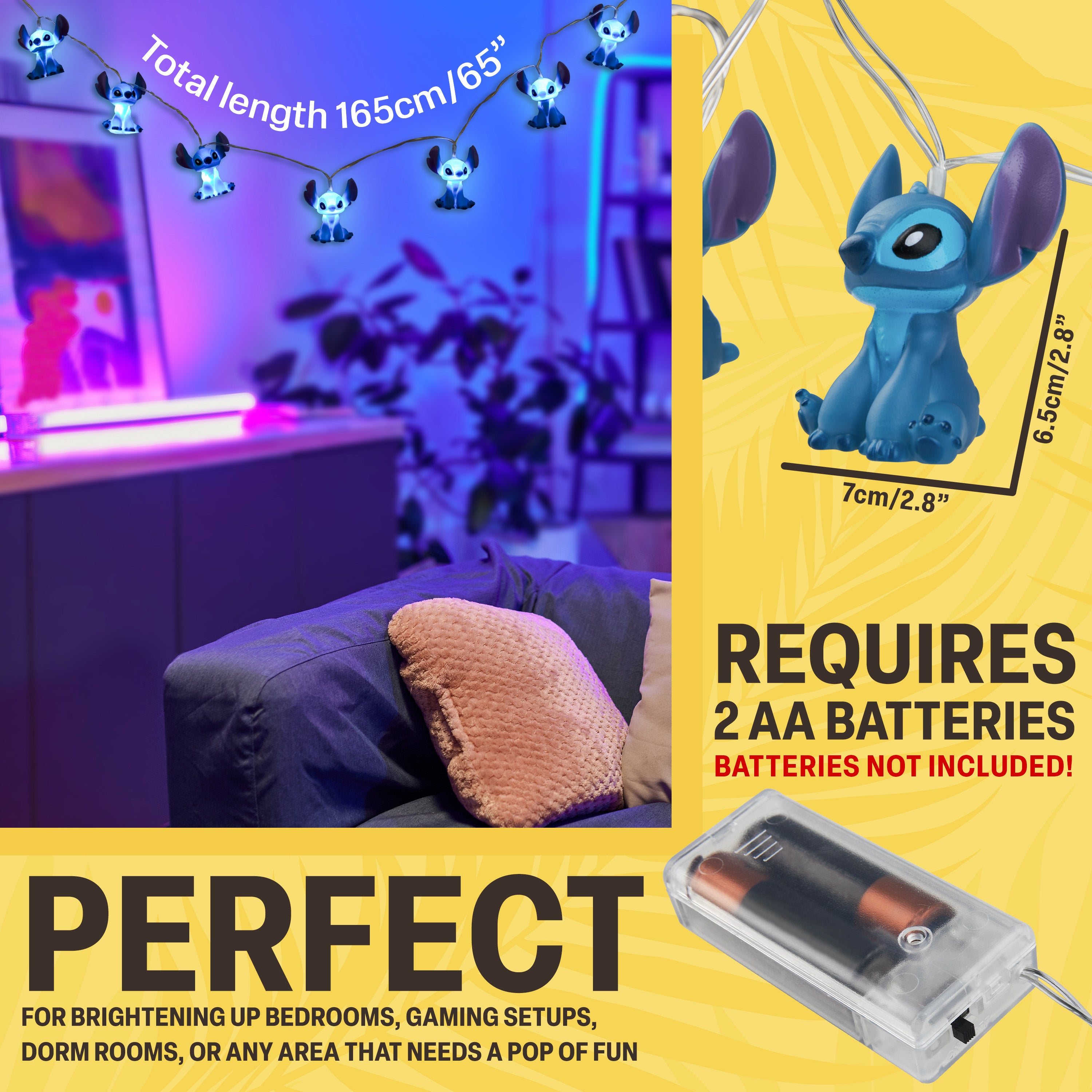 get-trend-guirlande-lumineuse-stitch-led-10-leds-150cm image 3