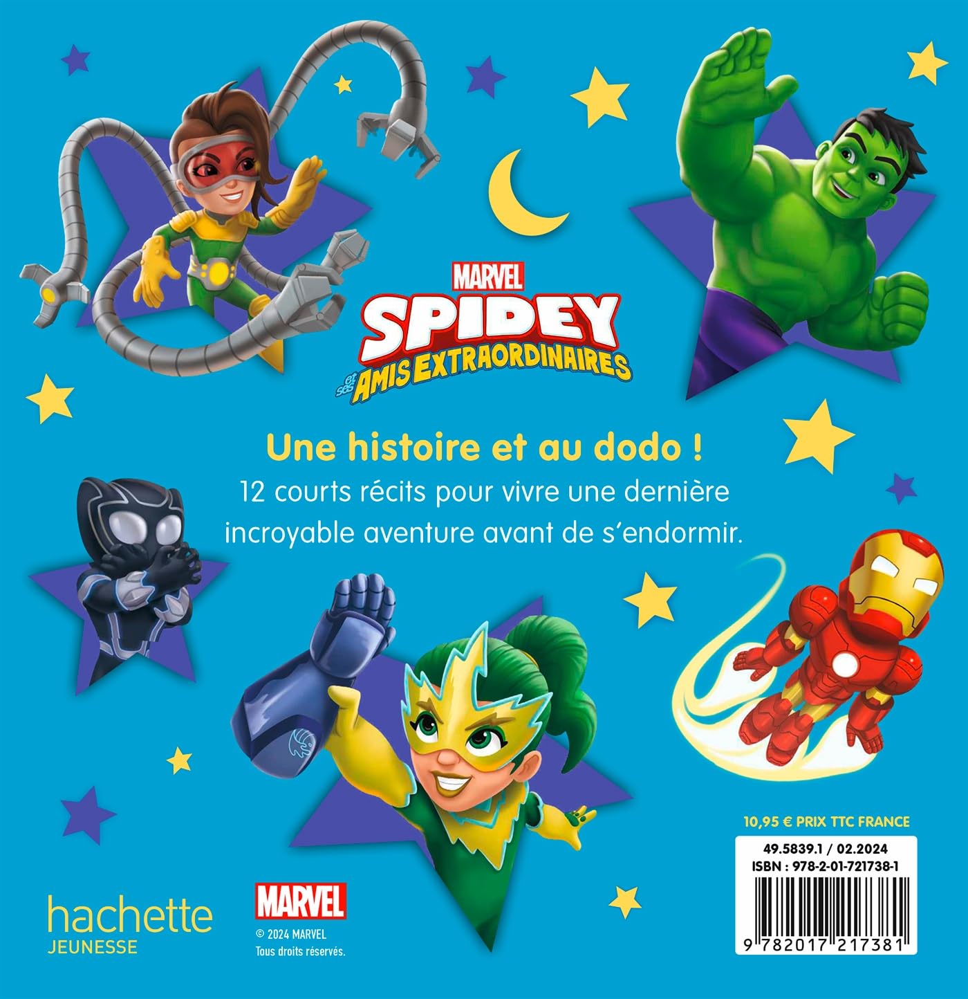 spidey-et-amis-petites-histoires-avant-dormir-livre-marvel image 2