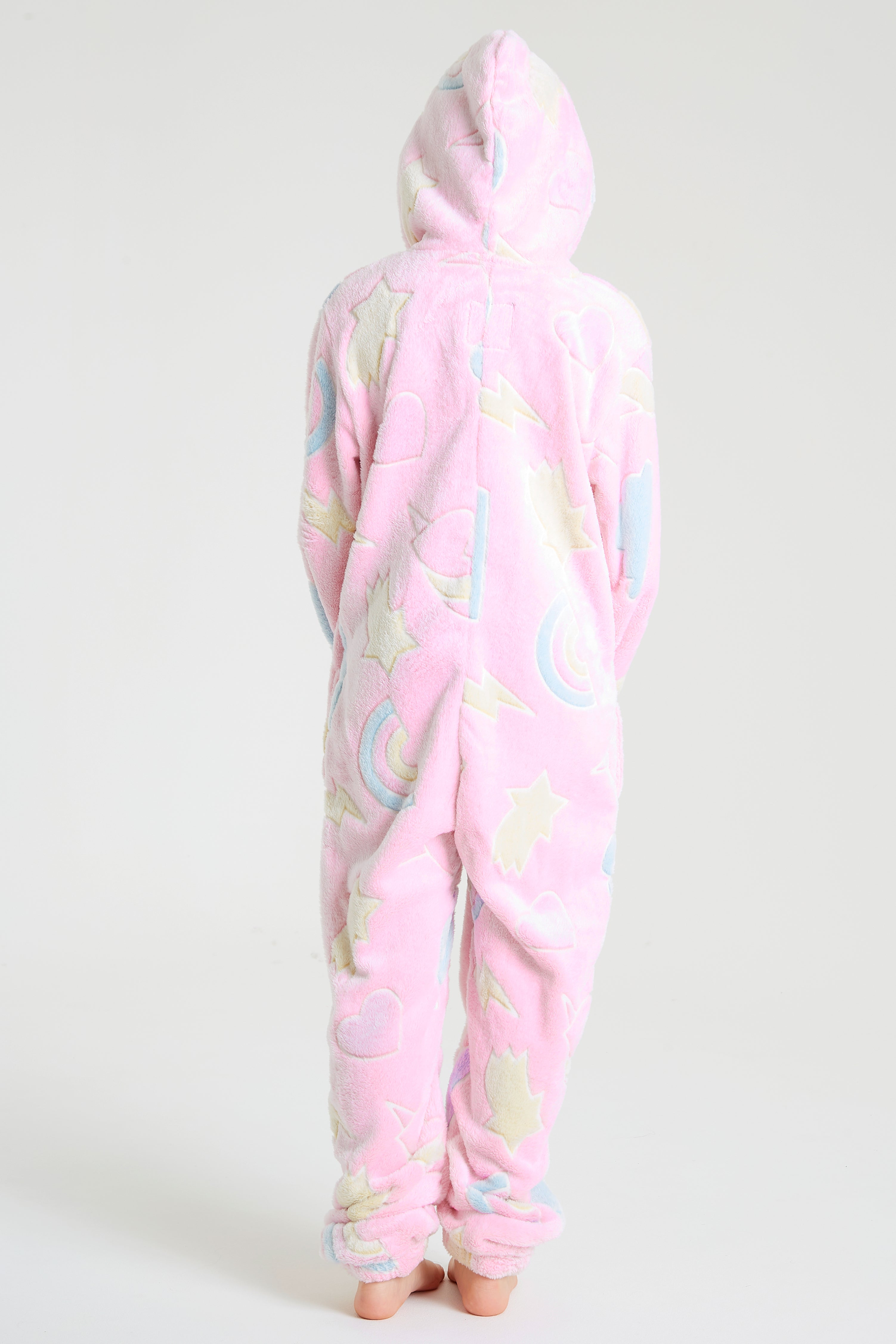 citycomfort-licorne-combinaison-pyjama-fille-rose image 7