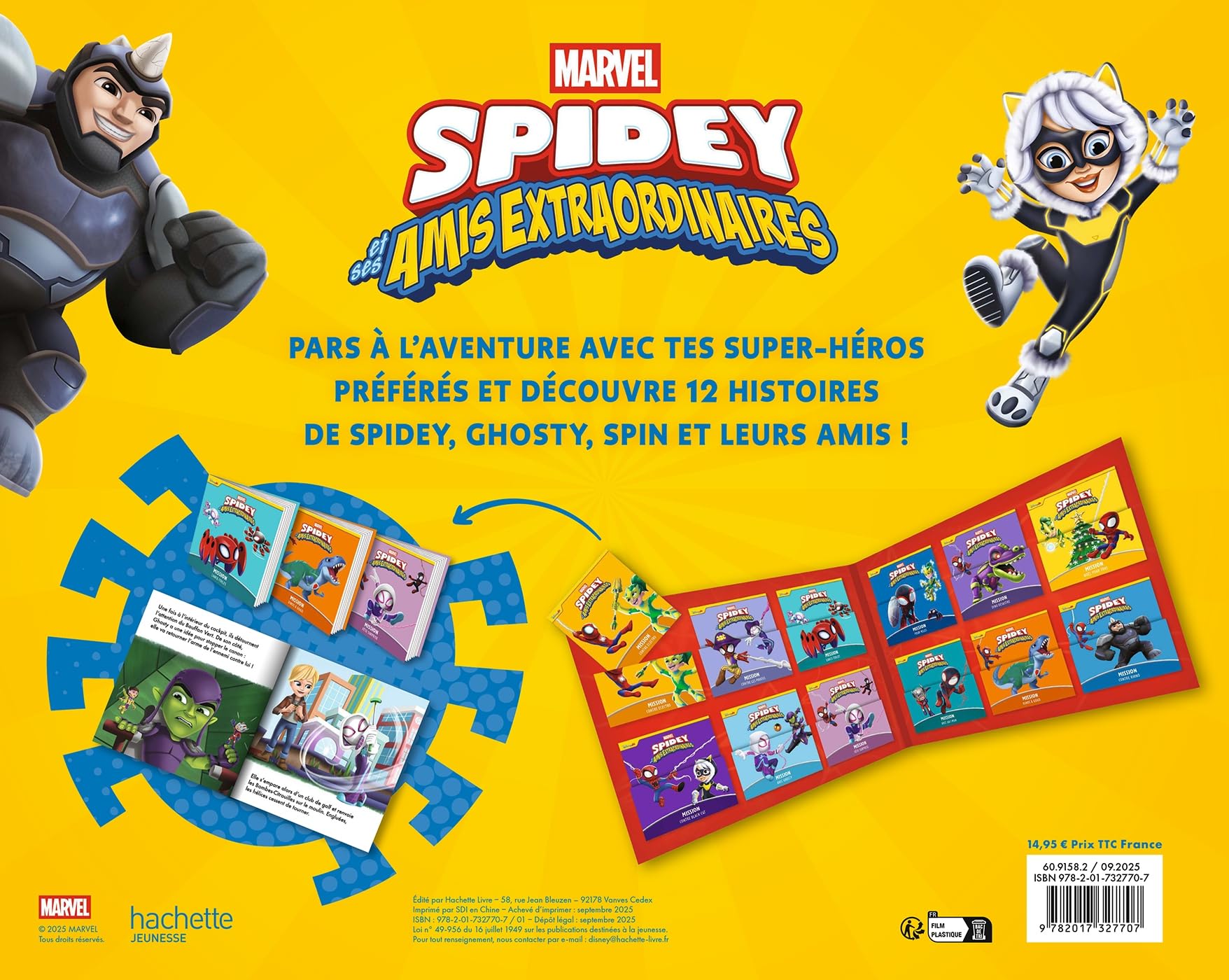 marvel-spidey-et-ses-amis-coffret-12-livres-vol-2-enfant image 2