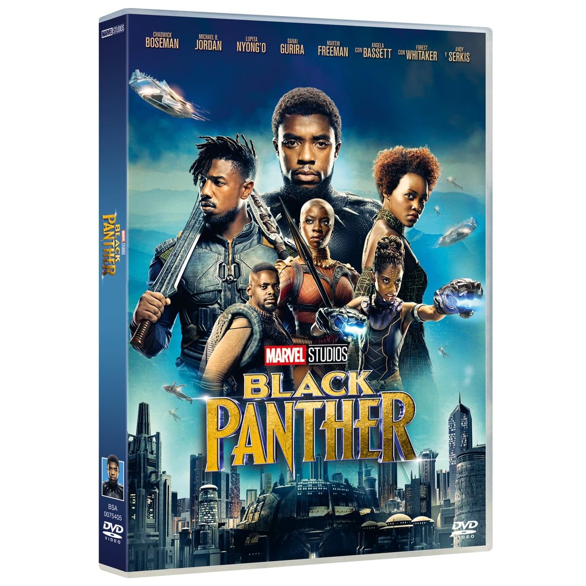 marvel-apparel-black-panther-t-shirt-manches-courtes image 1