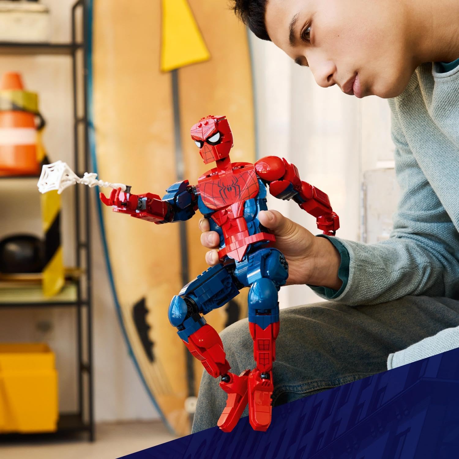 lego-marvel-76346-spider-man-figurine-h-ros-36-cm-813-pi-ces image 2