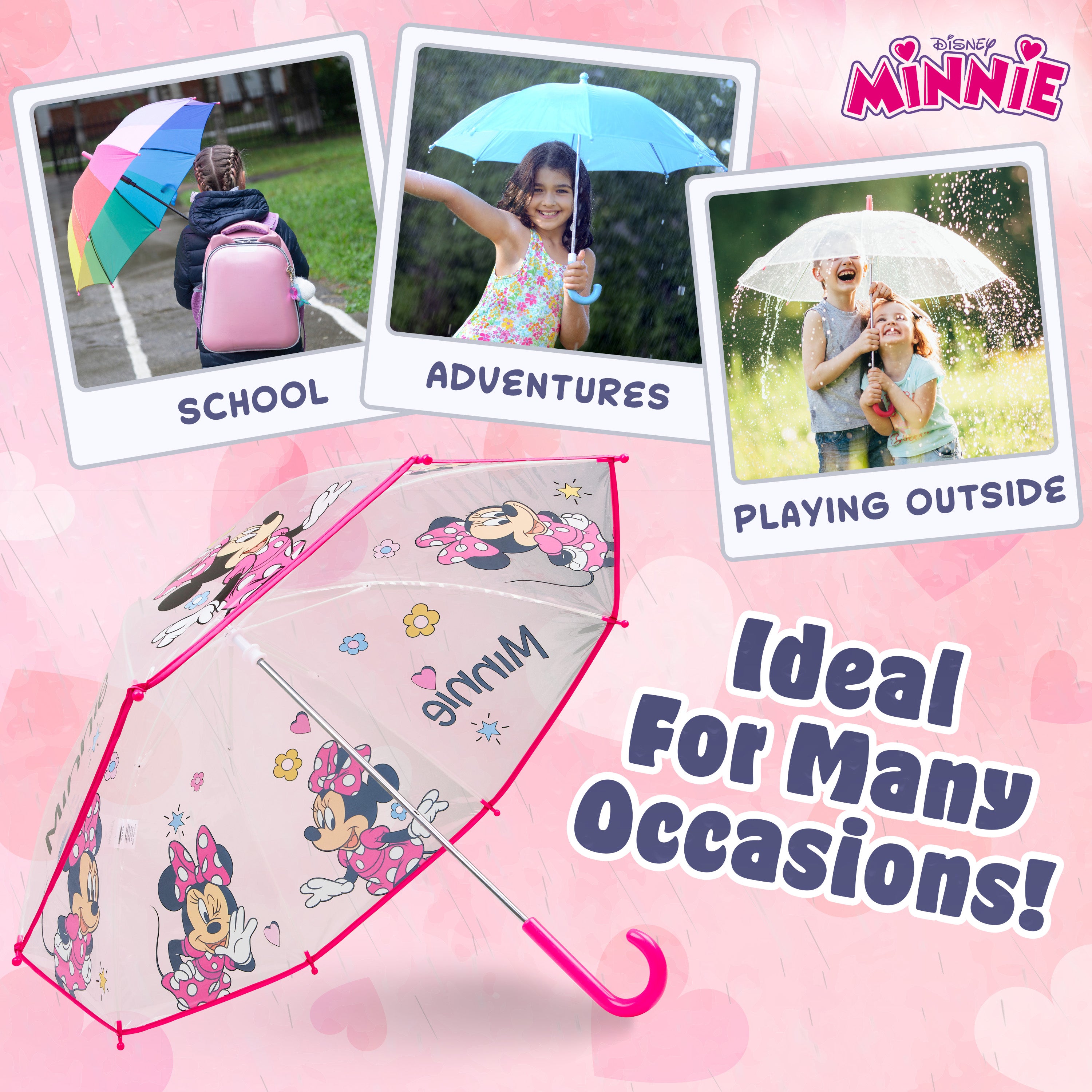 disney-minnie-parapluie-cloche-transparent-fille image 4