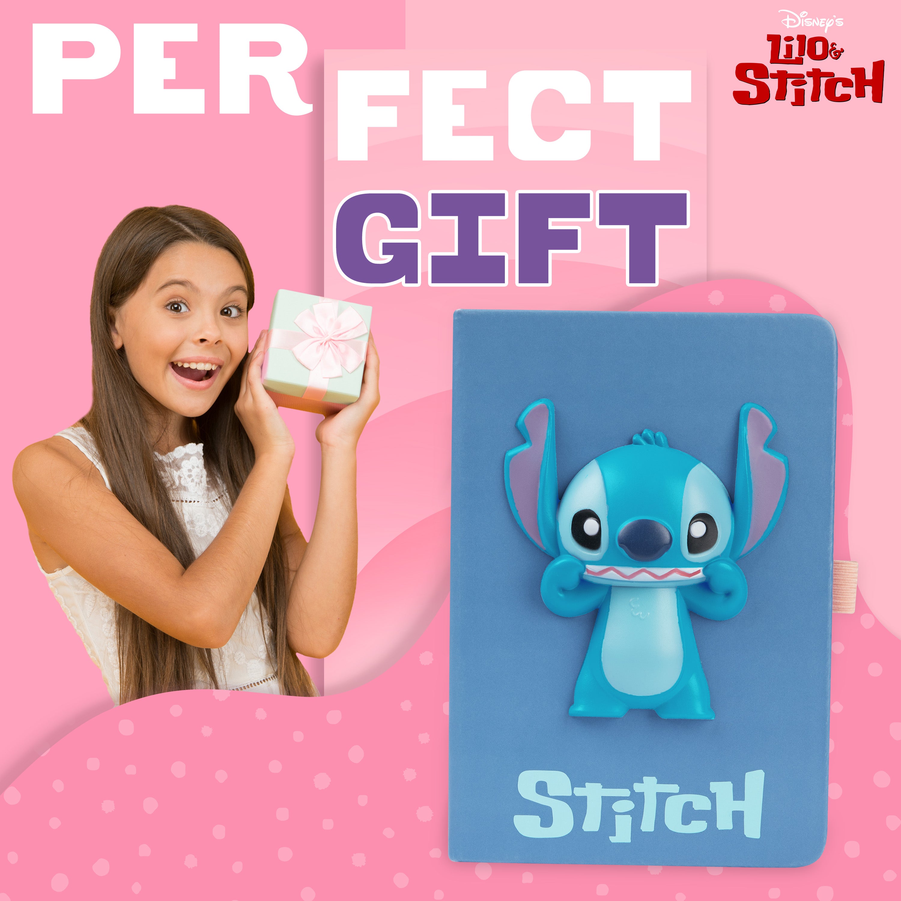 get-trend-school-supplies-stitch-carnet-a5-stylo-3d-96-pages image 3