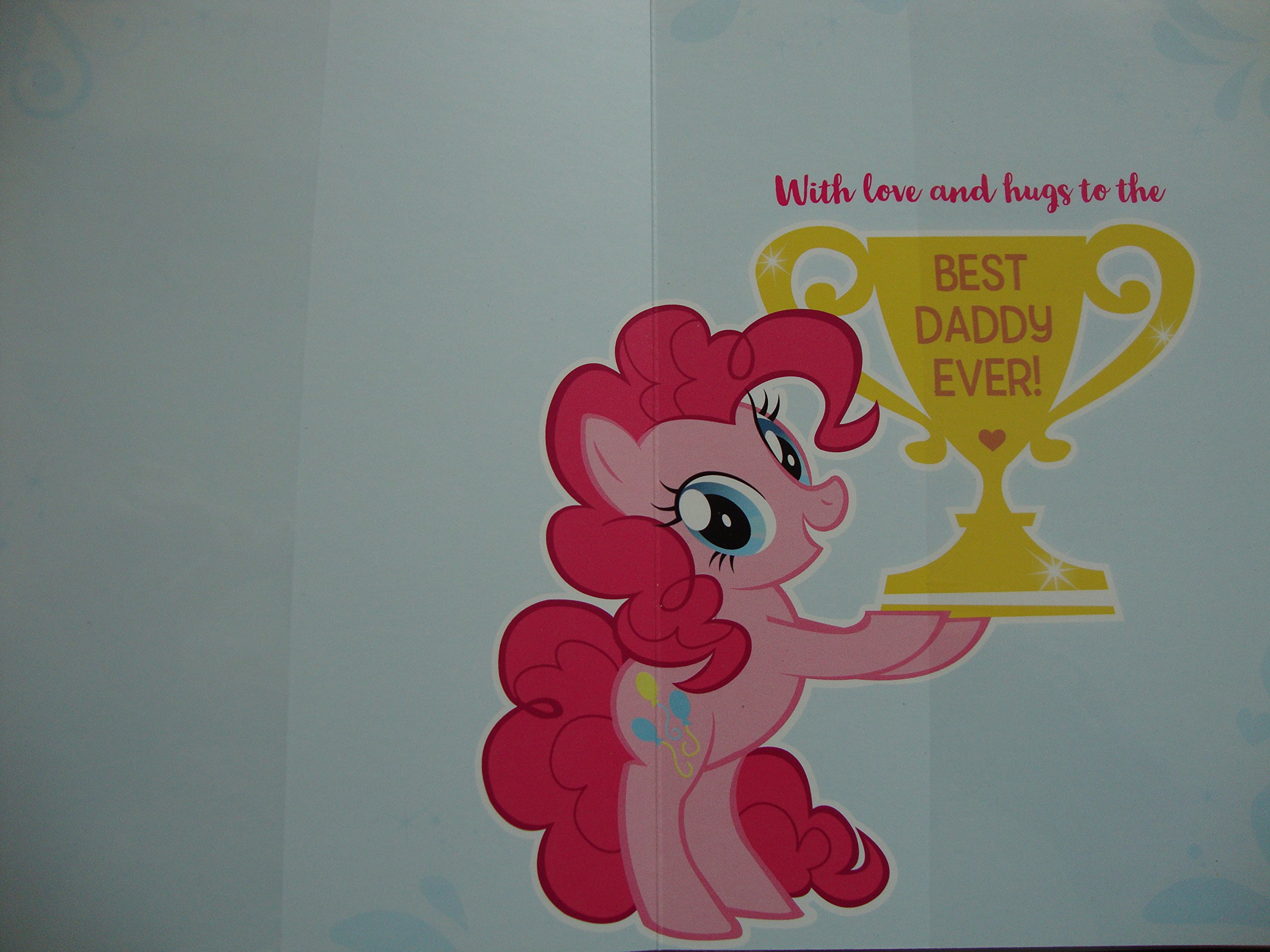 my-little-pony-carte-f-te-des-p-res-papa-feuille-bleue image 2