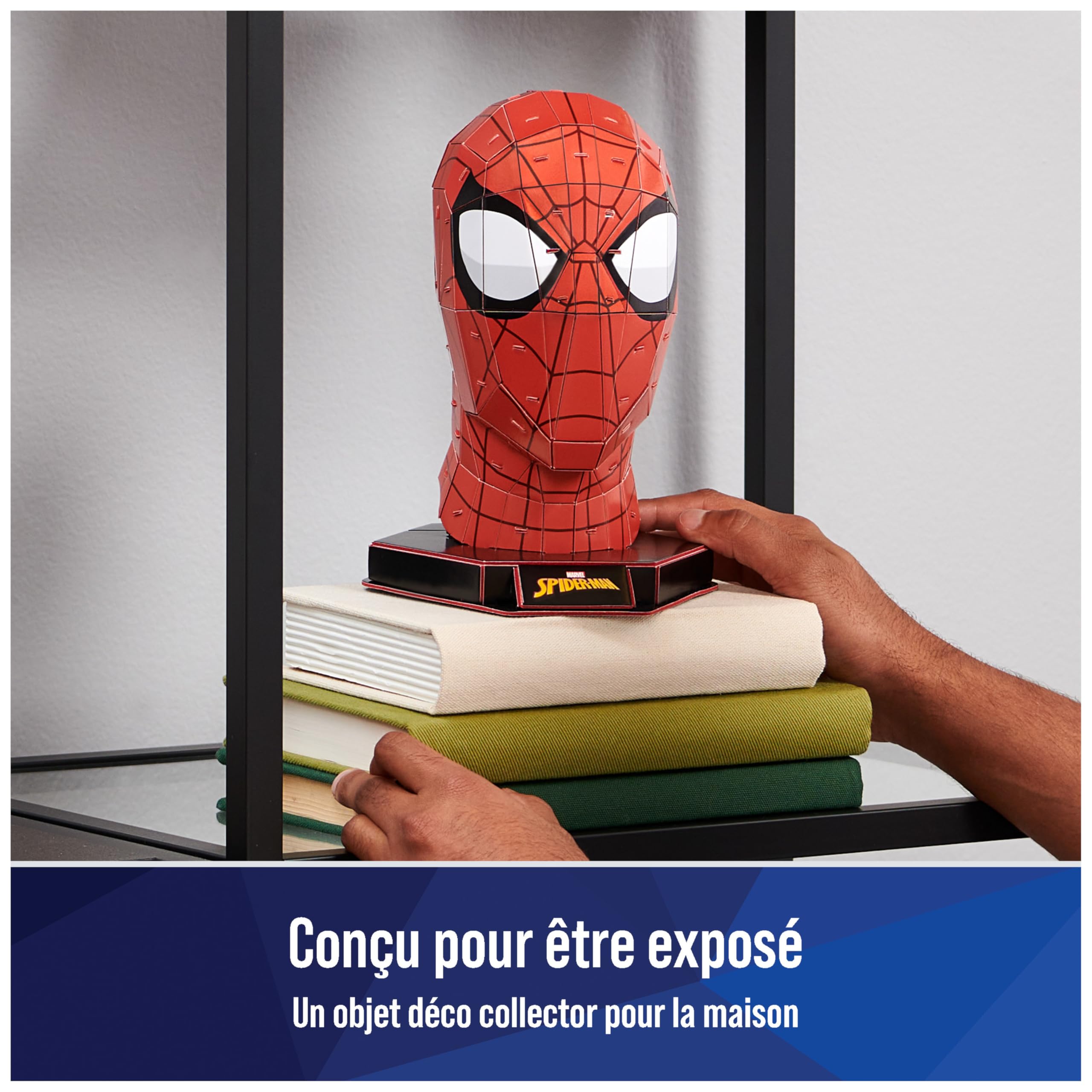 marvel-puzzles-spider-man-masque-3d-82-pi-ces-23-cm image 6