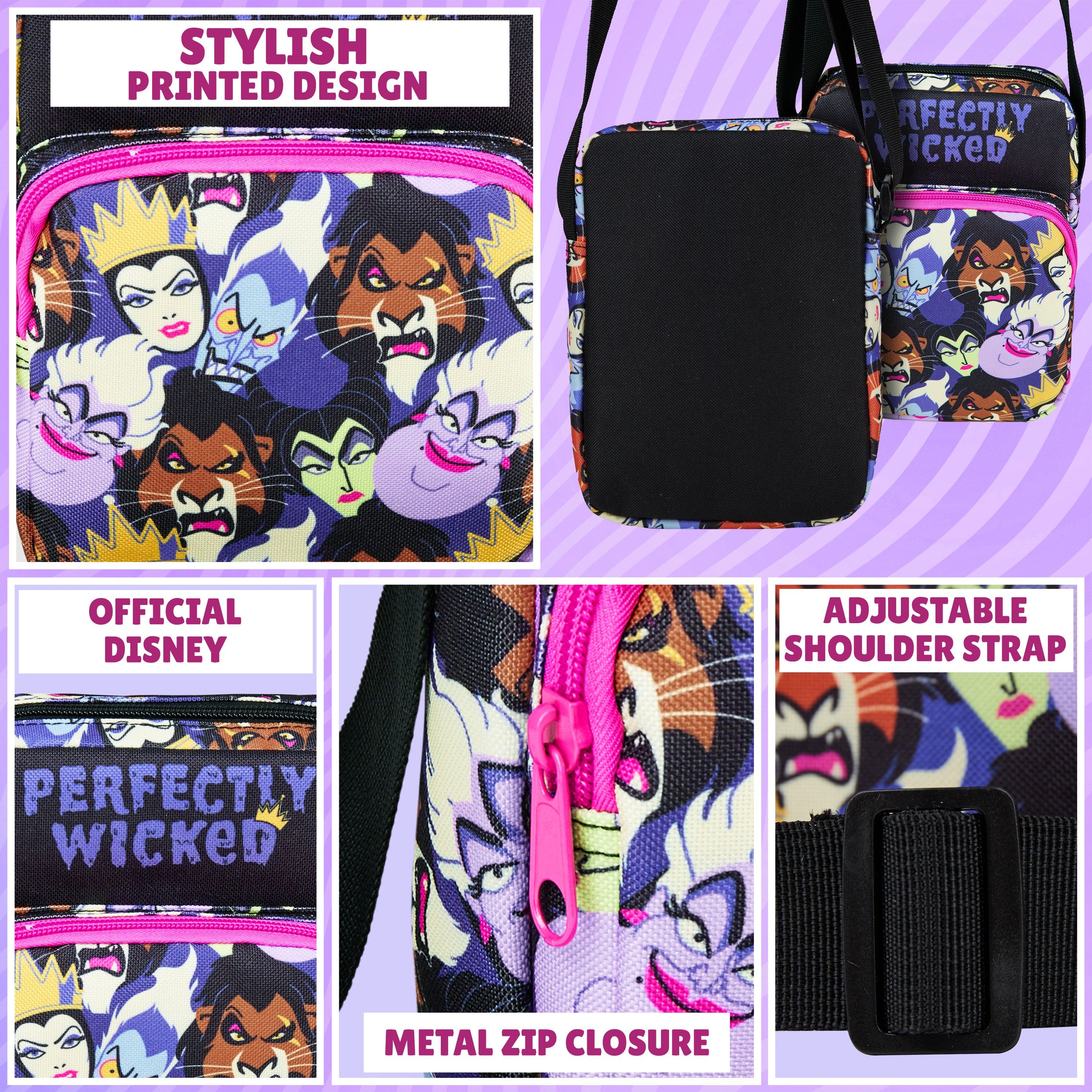 get-trend-girls-sac-bandouli-re-disney-villains-ado-r-glable image 4