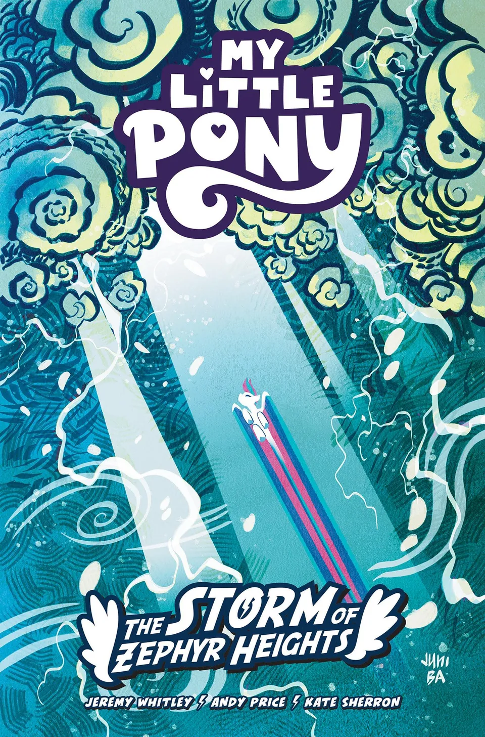 my-little-pony-the-storm-of-zephyr-heights-livre-anglais image 1