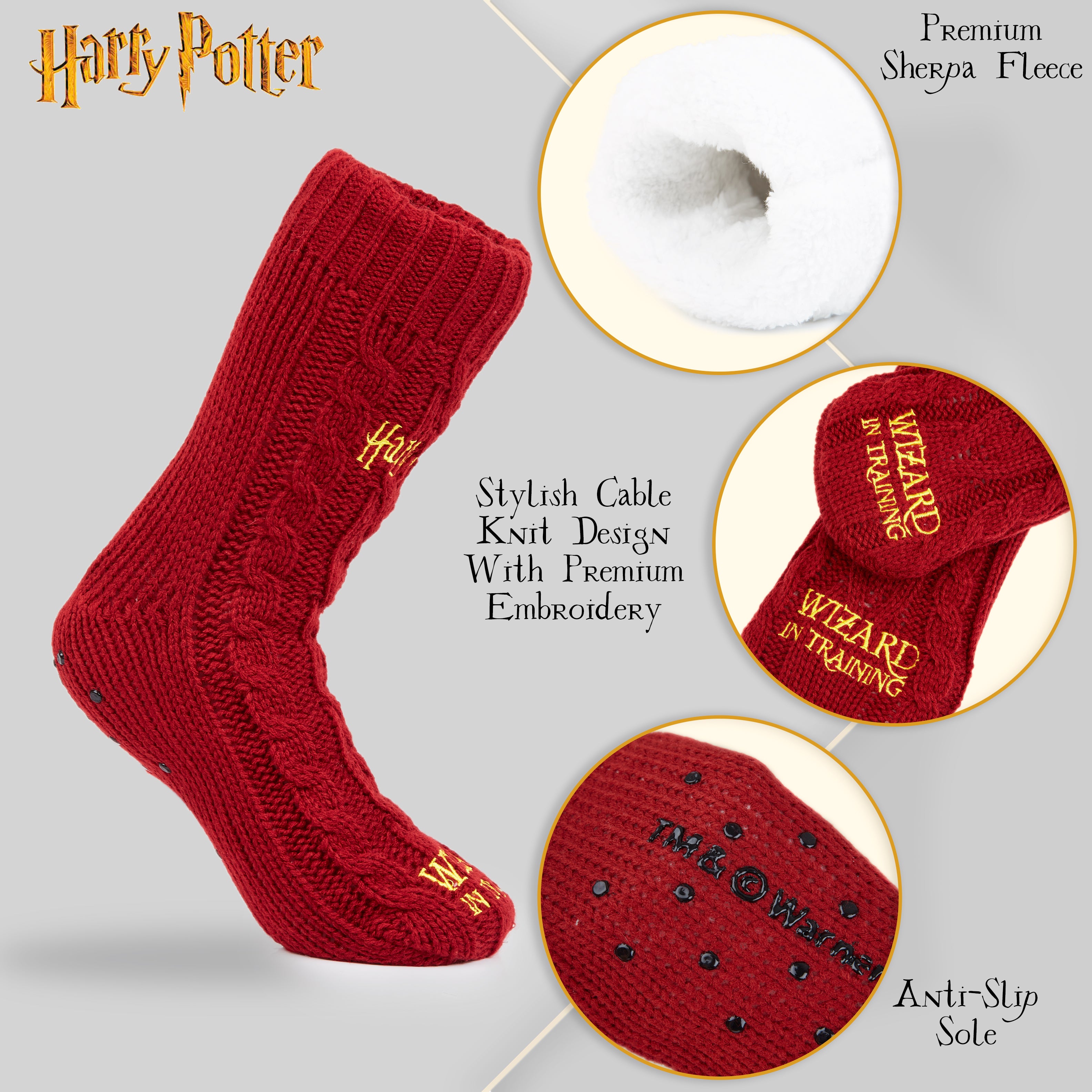 harry-potter-chaussettes-pilou-femme-antid-rapantes-douces image 4