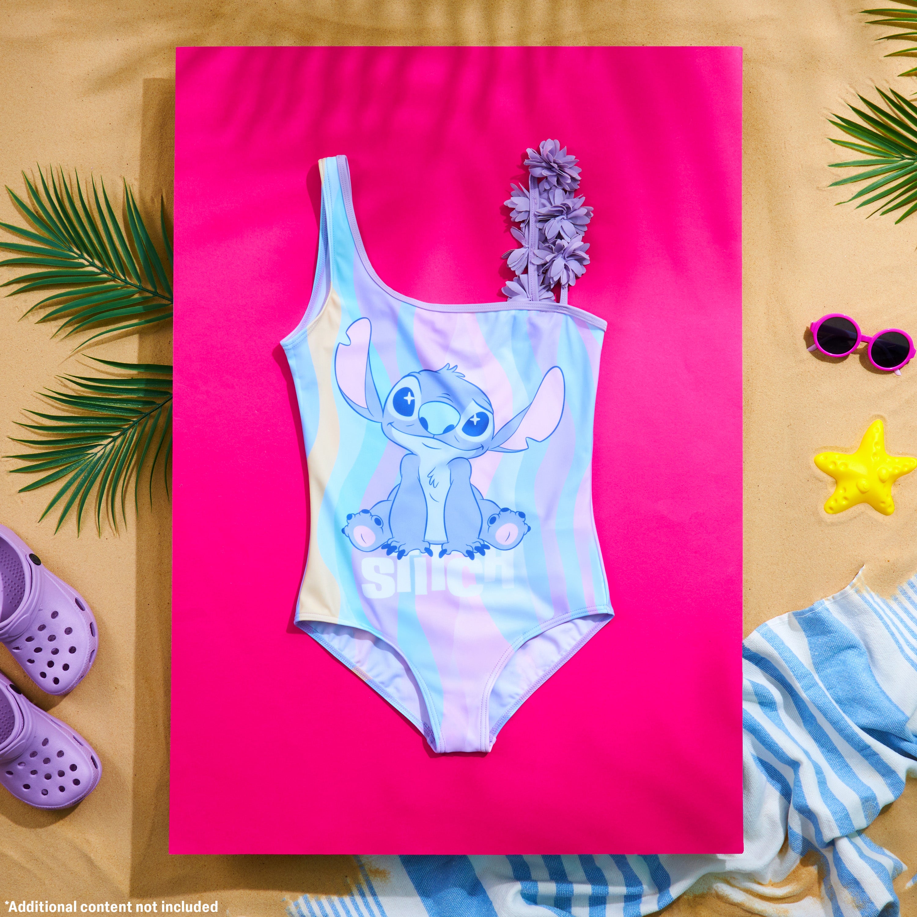 stitch-maillot-bain-fille-1-pi-ce-stretch-9-10-ans-piscine image 5