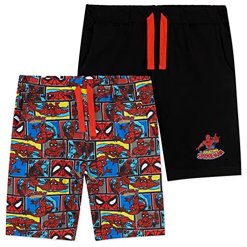 marvel-spider-man-short-gar-on-coton-lot-2-bermuda-poches-2-14-ans image 8