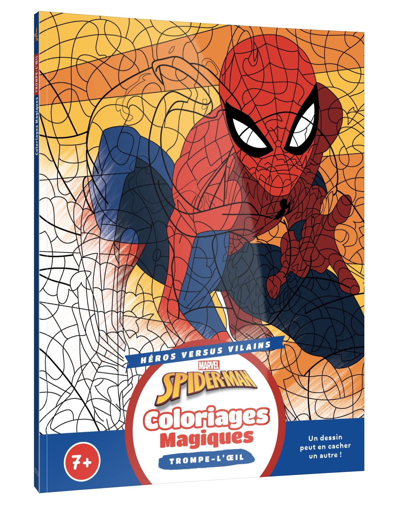 marvel-spider-man-coloriages-magiques-h-ros-vilains-livre-7 image 1