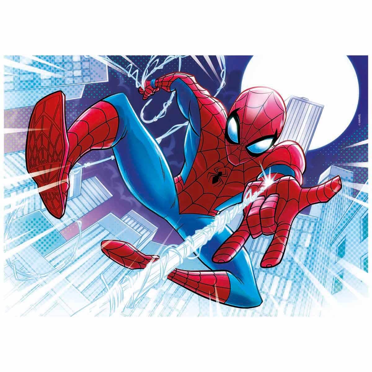 marvel-puzzles-spider-man-27555-puzzle-104-pi-ces-fluorescent image 5