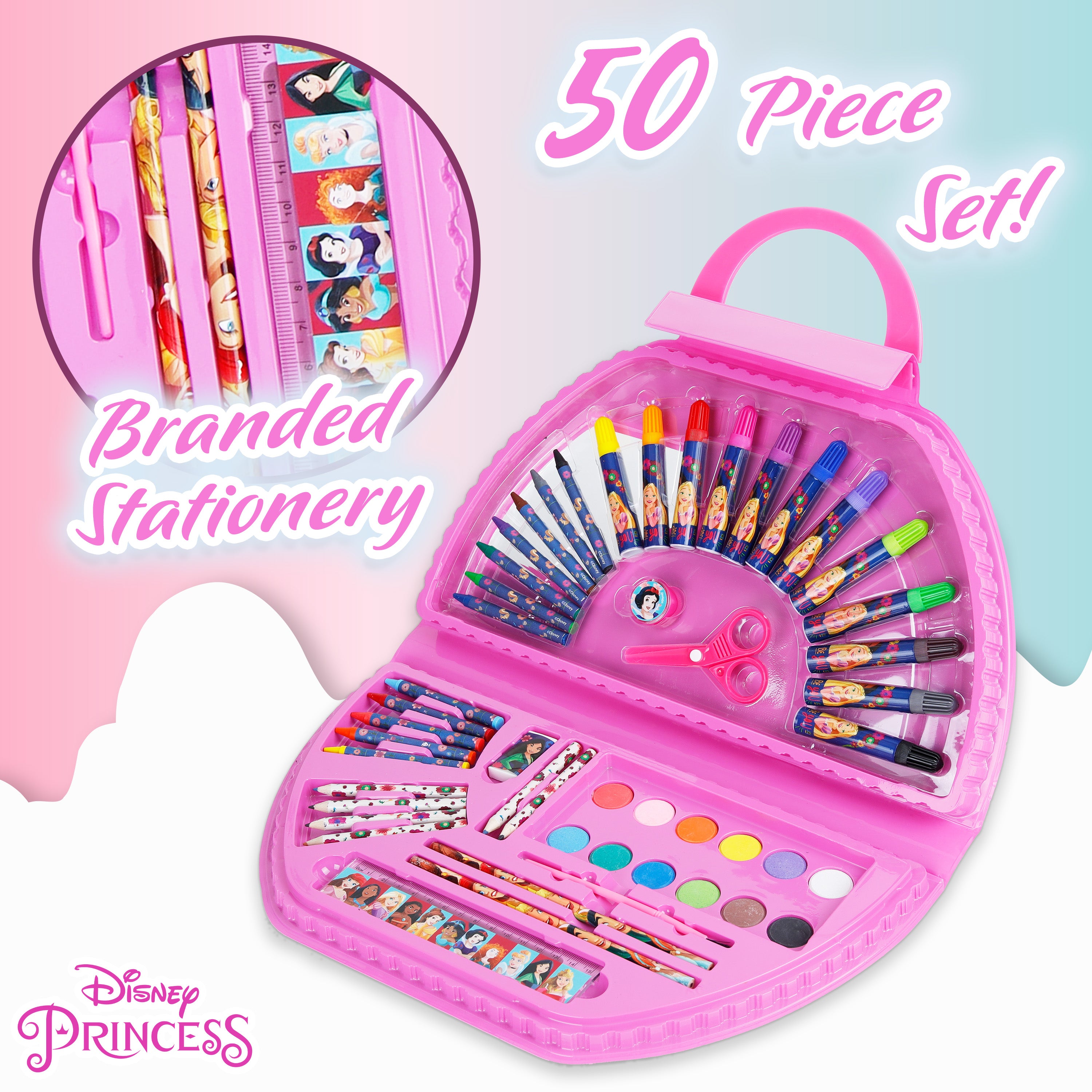 disney-princess-kit-dessin-enfant-50-pi-ces-mallette-rose image 4
