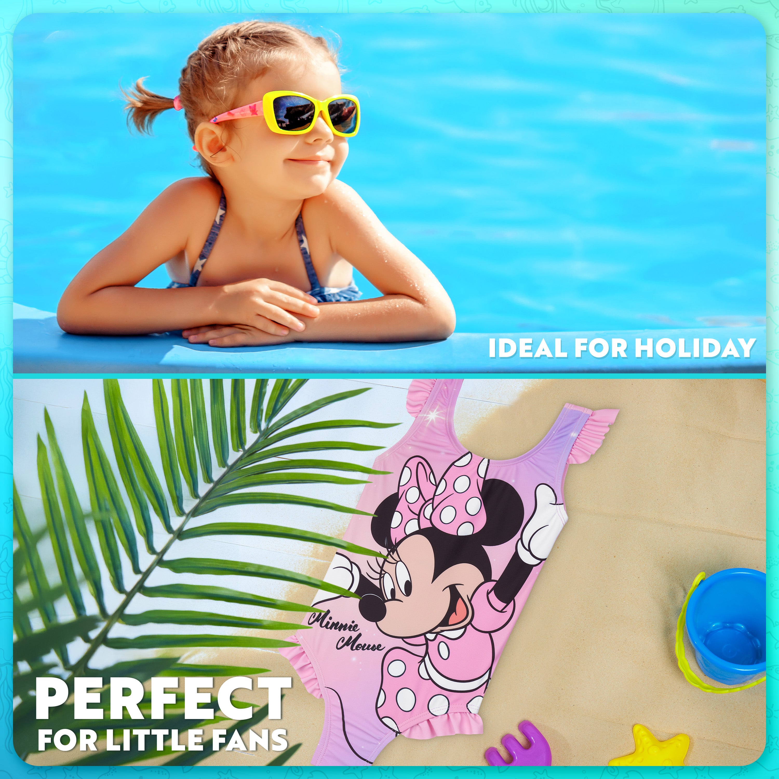 minnie-mouse-maillot-bain-fille-une-pi-ce-4-5-ans image 2