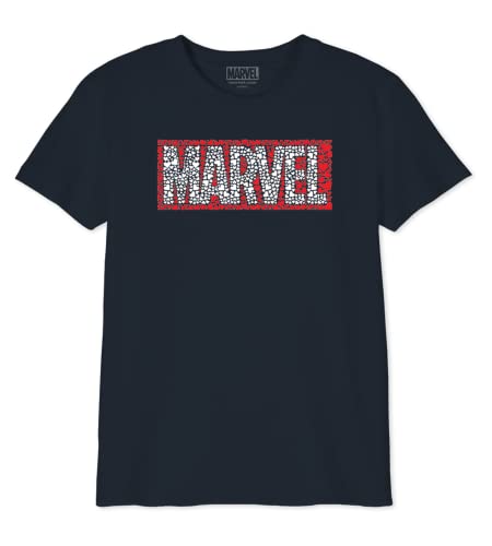 marvel-t-shirt-gar-on-10-ans-coton-gris-chin-super-h-ros image 4