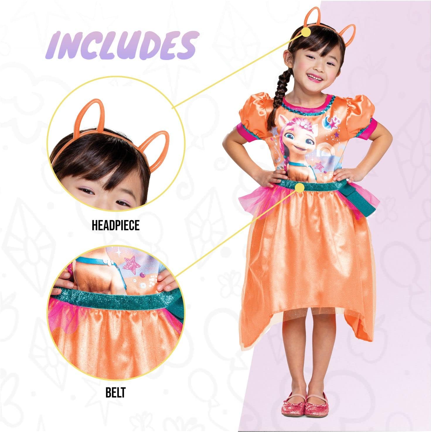 my-little-pony-sunny-starscout-costume-fille-taille-s image 3