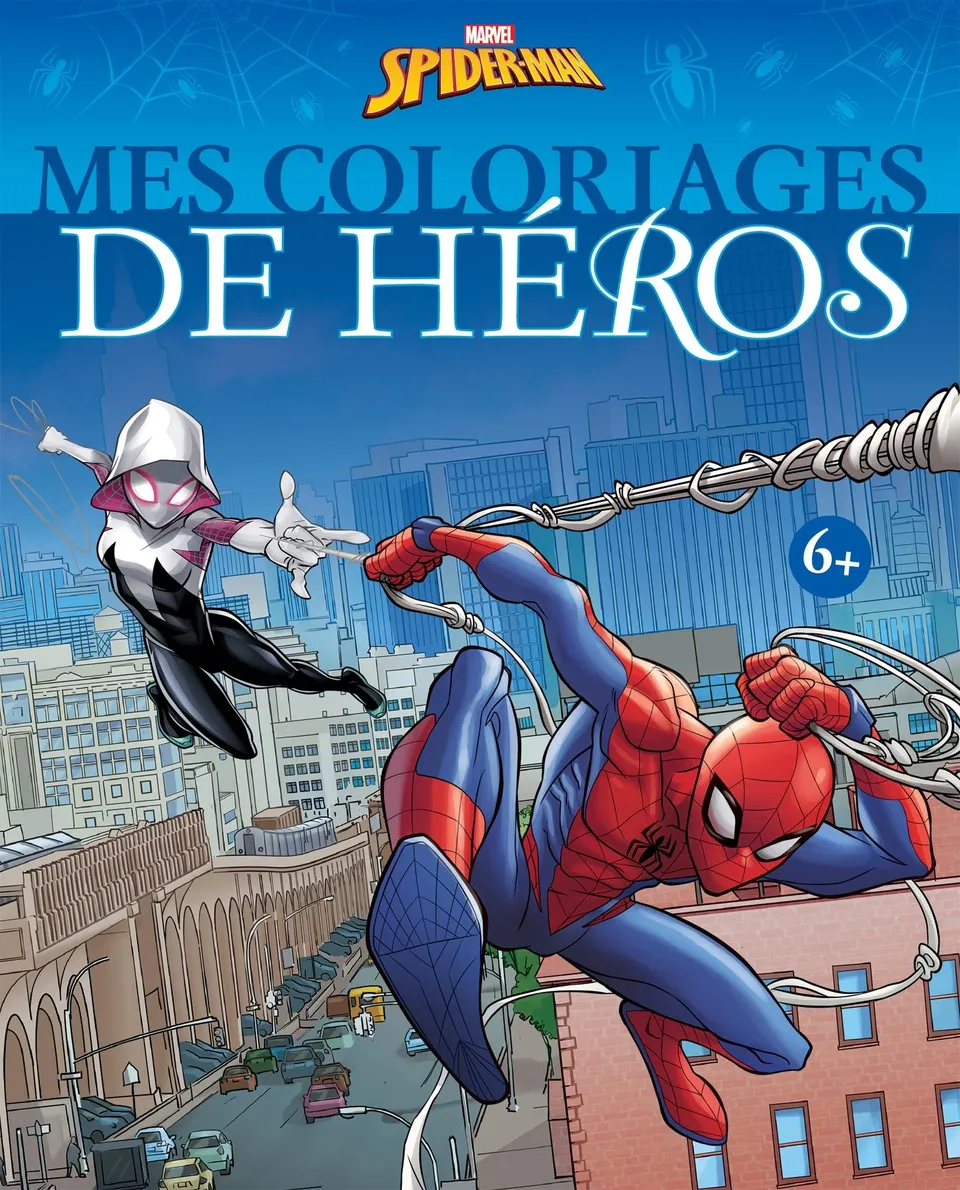 marvel-spider-man-mes-coloriages-de-h-ros-livre-enfant image 1