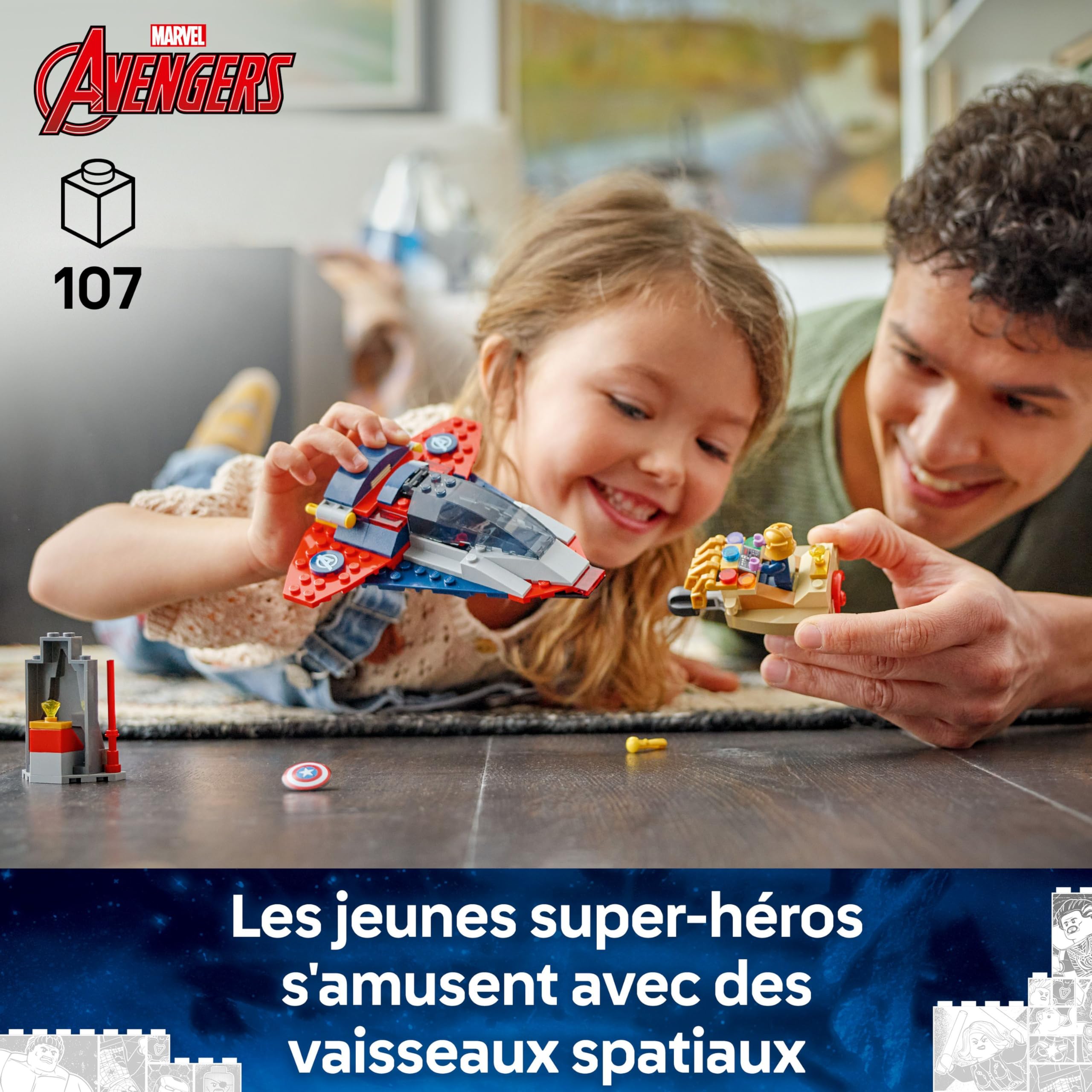 lego-marvel-captain-america-contre-thanos-jeu-76319-d-s-4-ans image 2