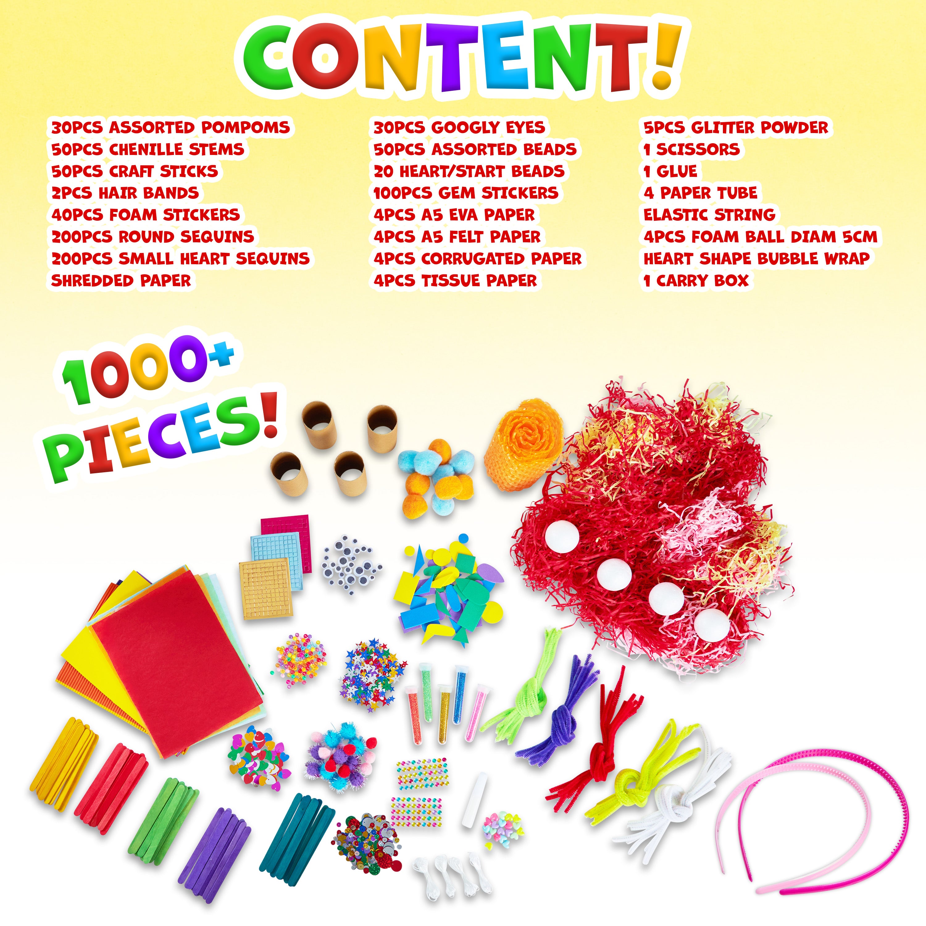 kreativekraft-kit-cr-atif-enfant-1000-pi-ces-loisirs image 6