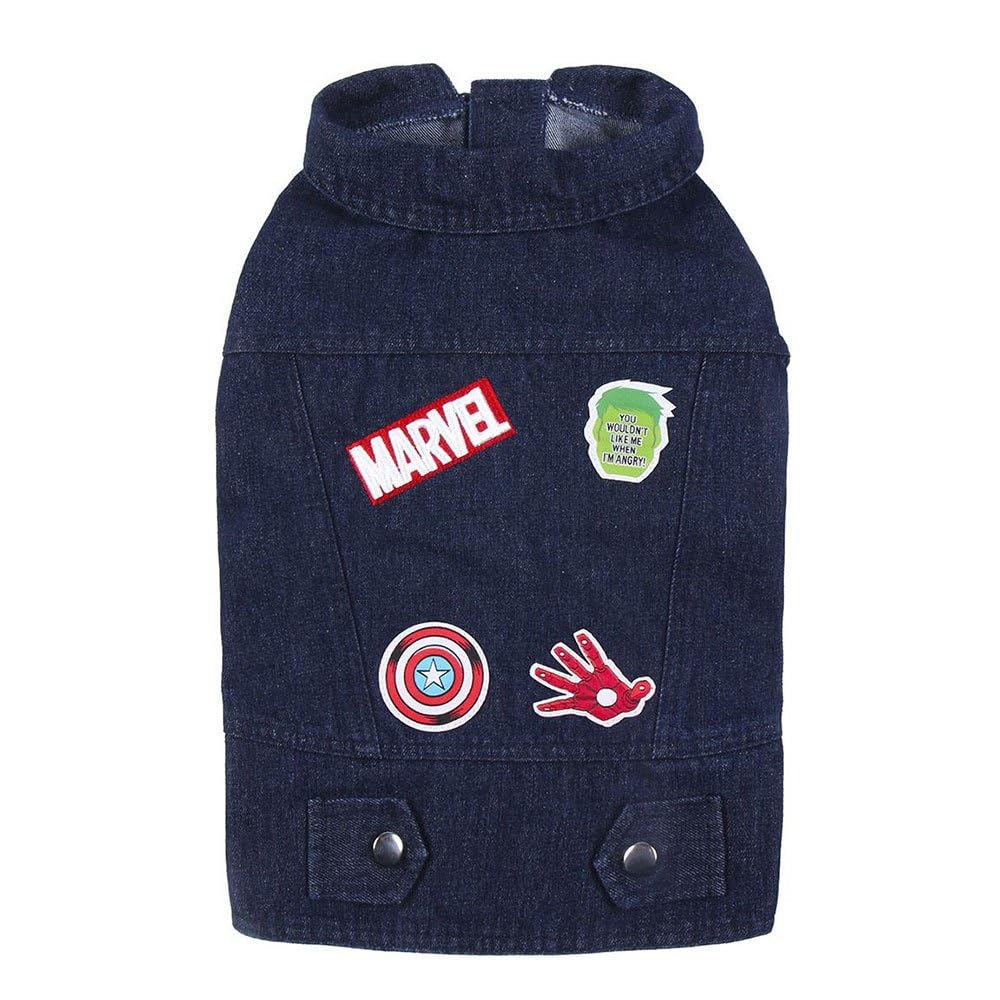 marvel-veste-chien-denim-taille-s-coton-22-cm image 1