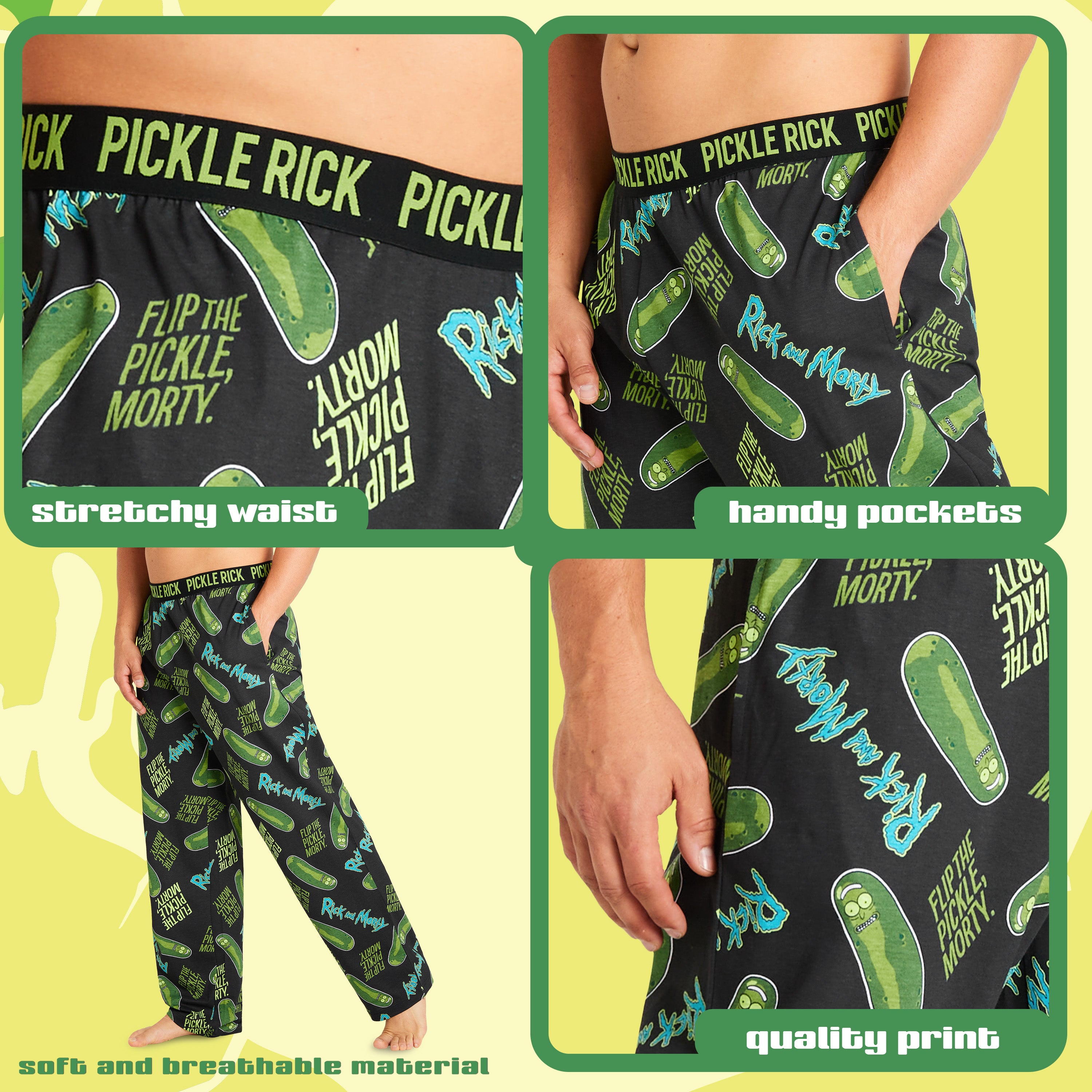 get-trend-rick-et-morty-pantalon-pyjama-homme-coton-s-3xl image 4