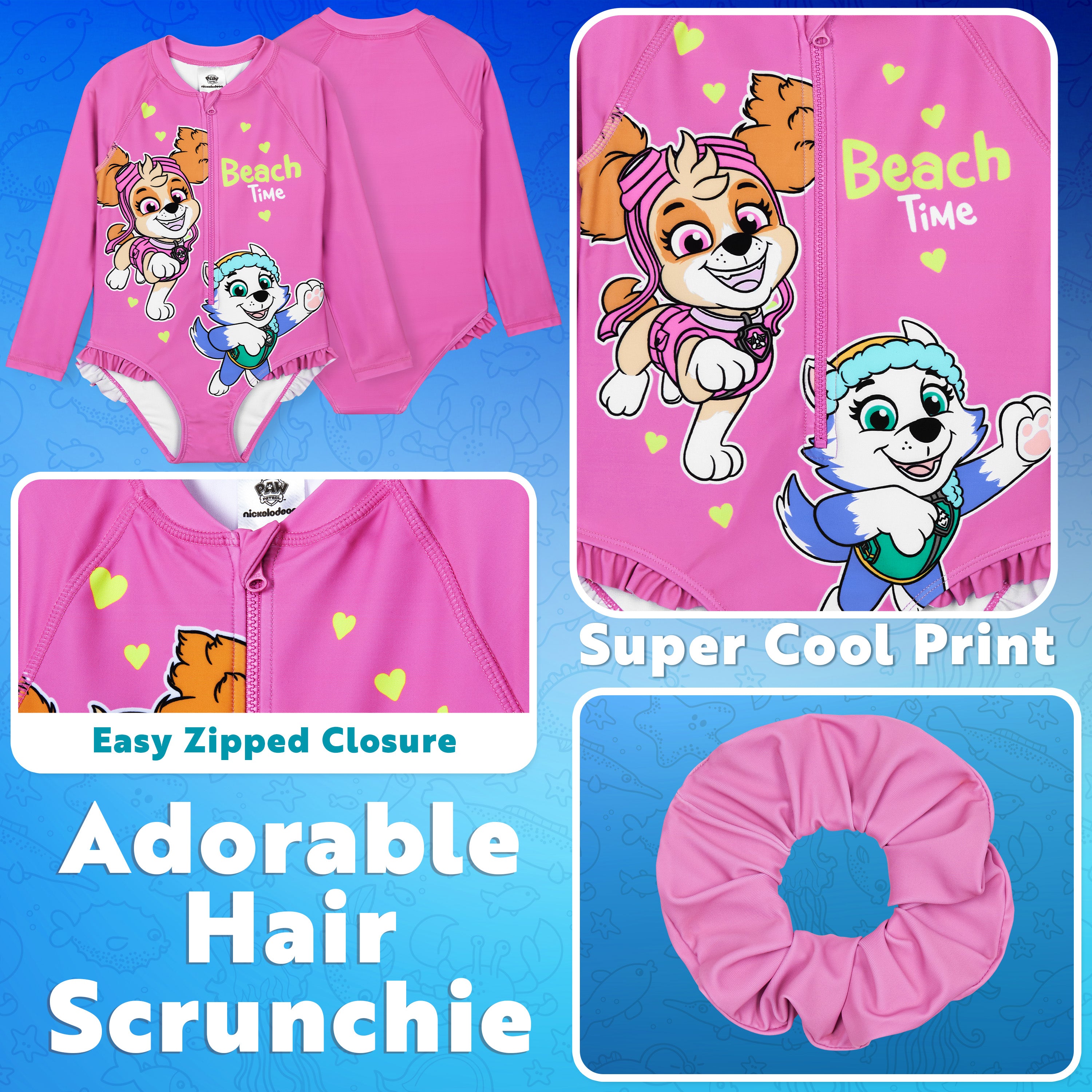 pat-patrouille-maillot-bain-fille-1-pi-ce-skye-4-5-ans image 4