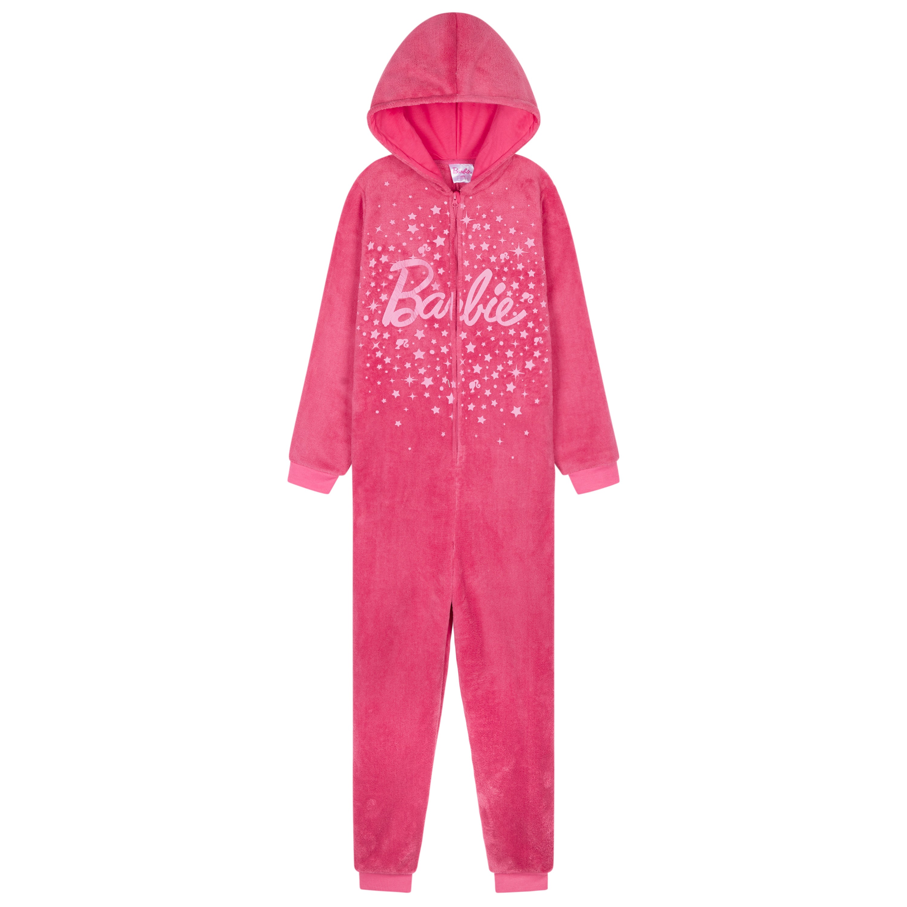 barbie-combinaison-pyjama-fille-polaire-3-4-ans-capuche image 1