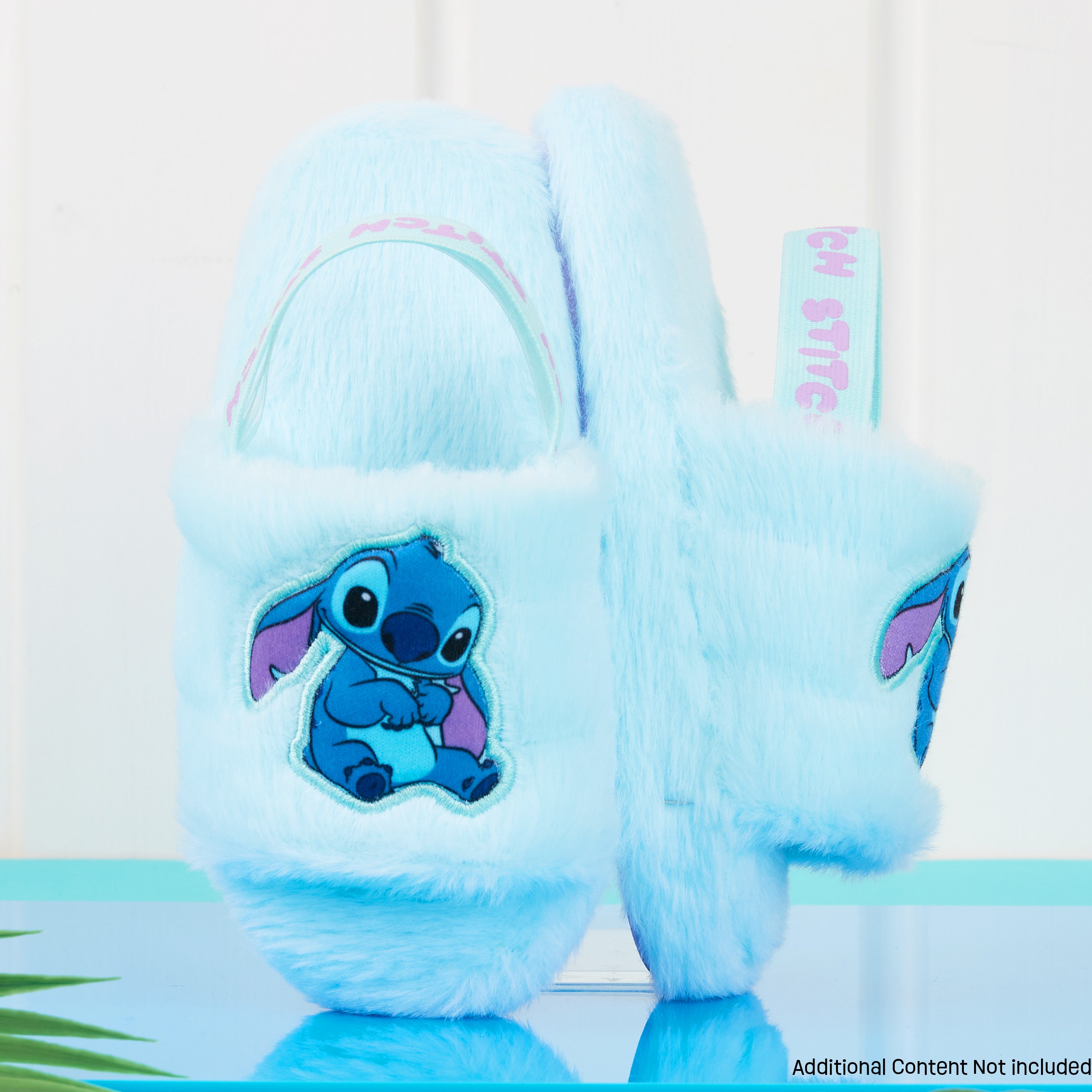 disney-stitch-girls-mules-pantoufles-duveteuses-fille-stitch-achat image 2