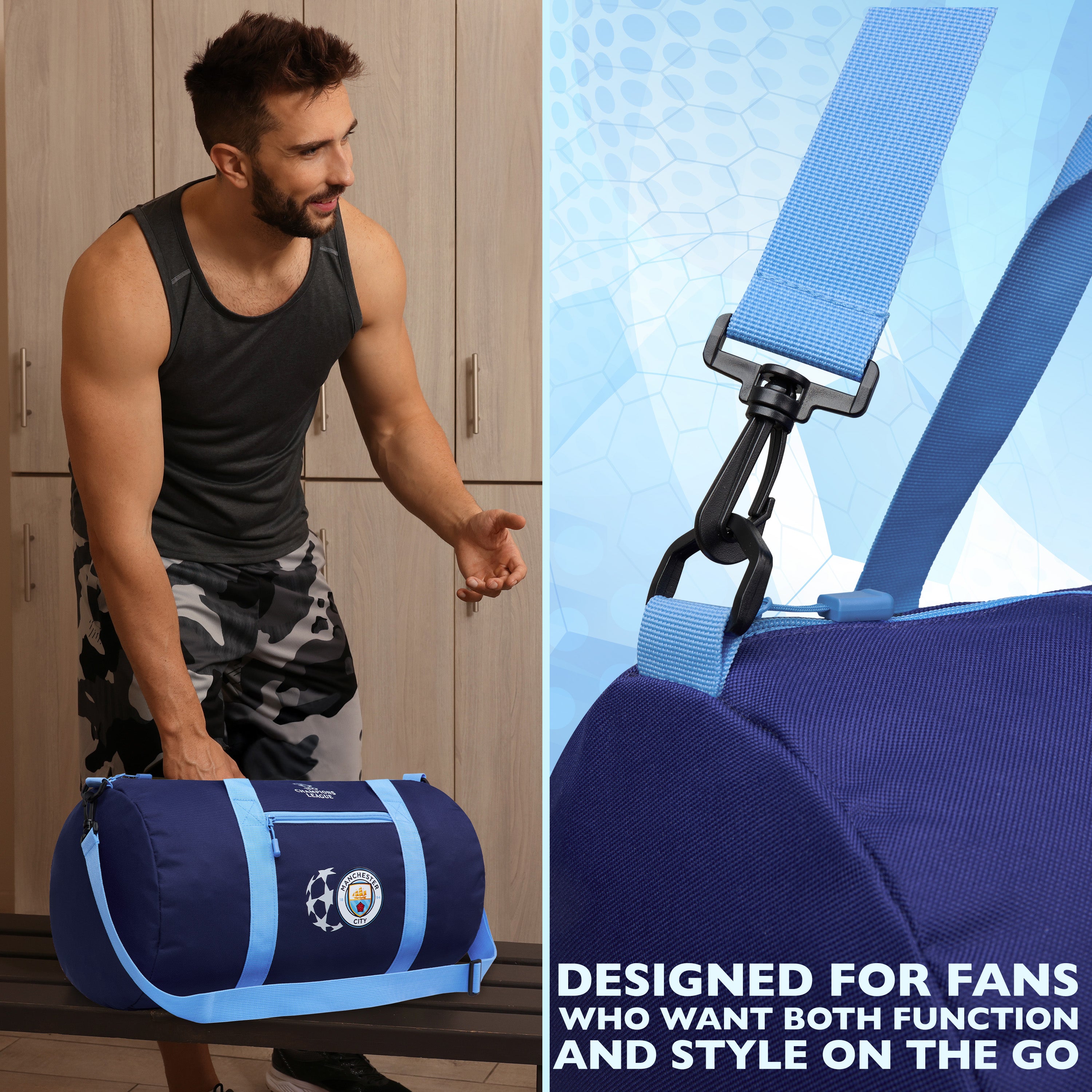 manchester-city-sac-sport-duffle-50-cm-bandouli-re image 2