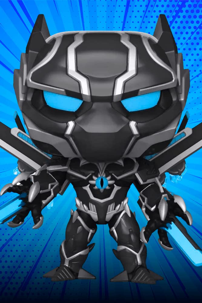 funko-pop-marvel-mech-strike-monster-hunters-995-black-panther image 2