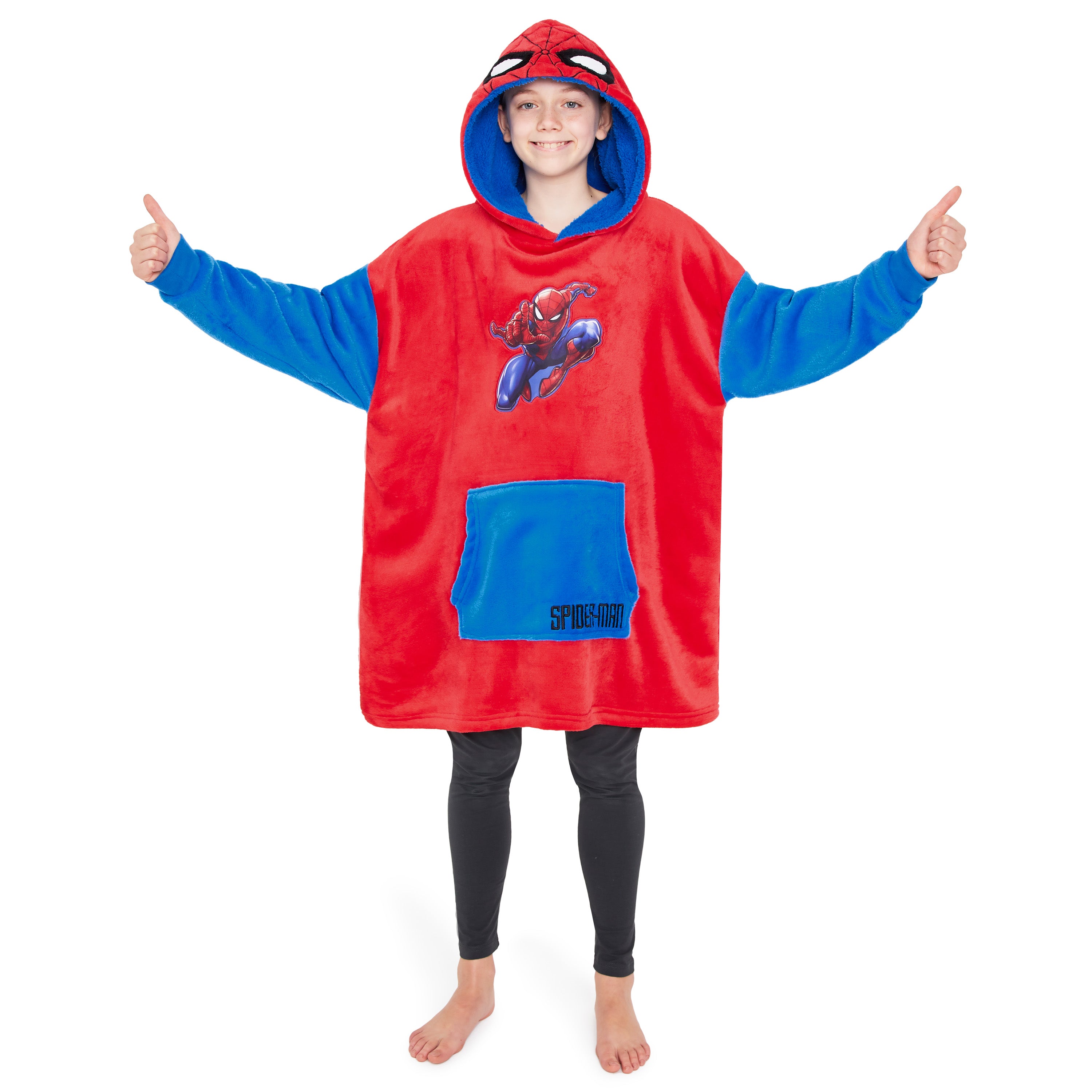 marvel-plaid-capuche-spiderman-enfant-oversize image 1