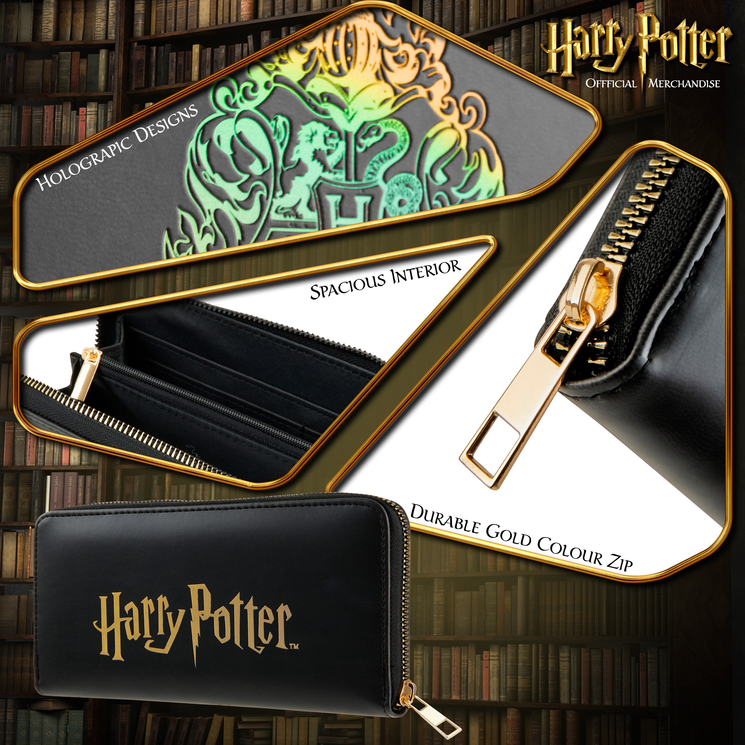 harry-potter-porte-monnaie-femme-zip-porte-cartes-officiel image 7
