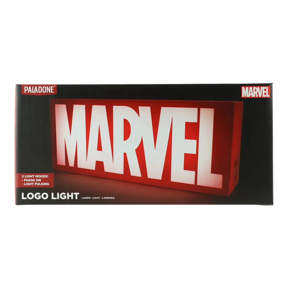 marvel-logo-panneau-lumineux-rouge-blanc-2-modes image 1