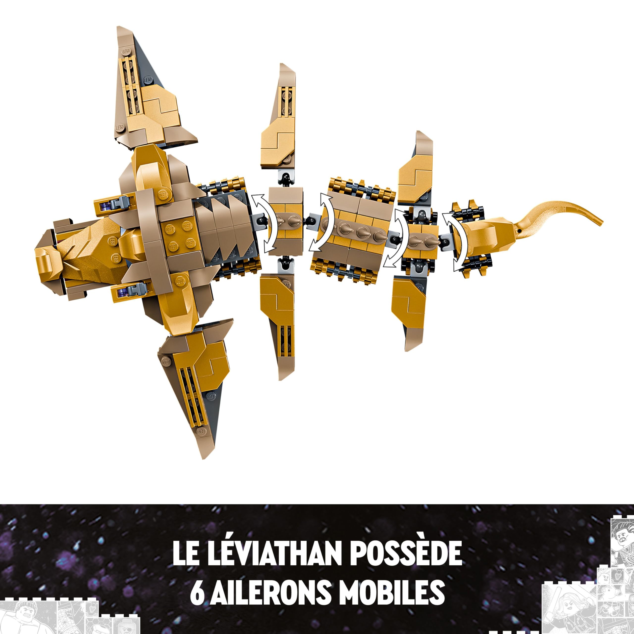 lego-marvel-76290-avengers-contre-l-viathan-jeu-347-pcs-7-ans image 4