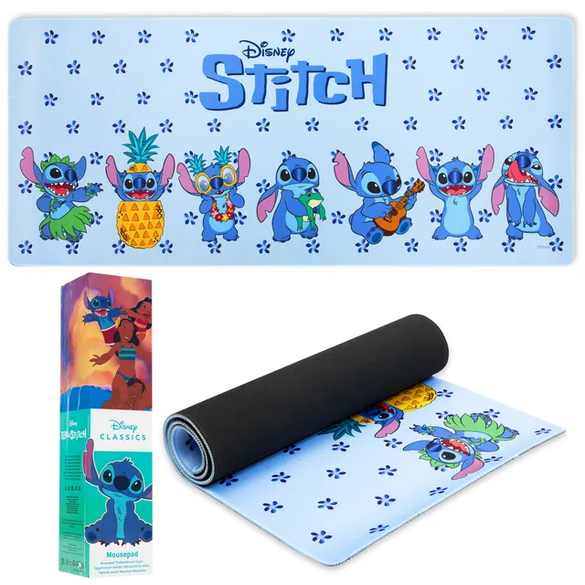 disney-stitch-tapis-bureau-xxl-bleu-80x36-souris-clavier image 1