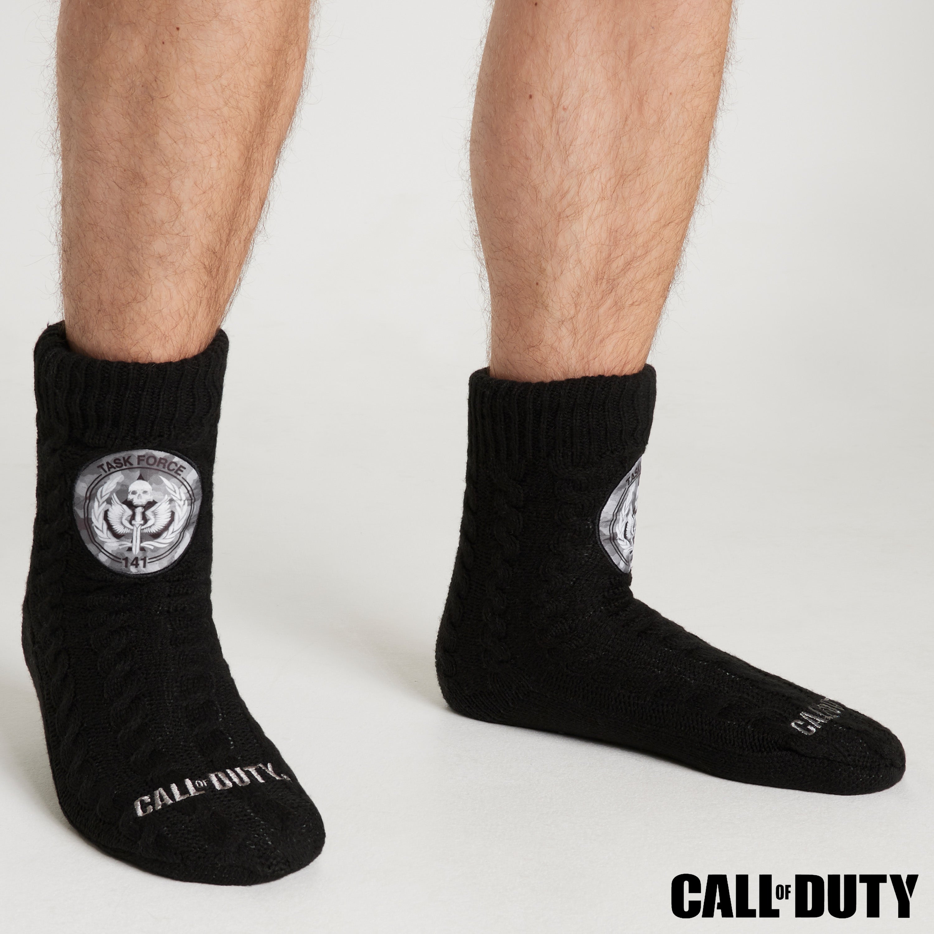 call-of-duty-chaussettes-pantoufles-homme-taille-unique-gaming image 2