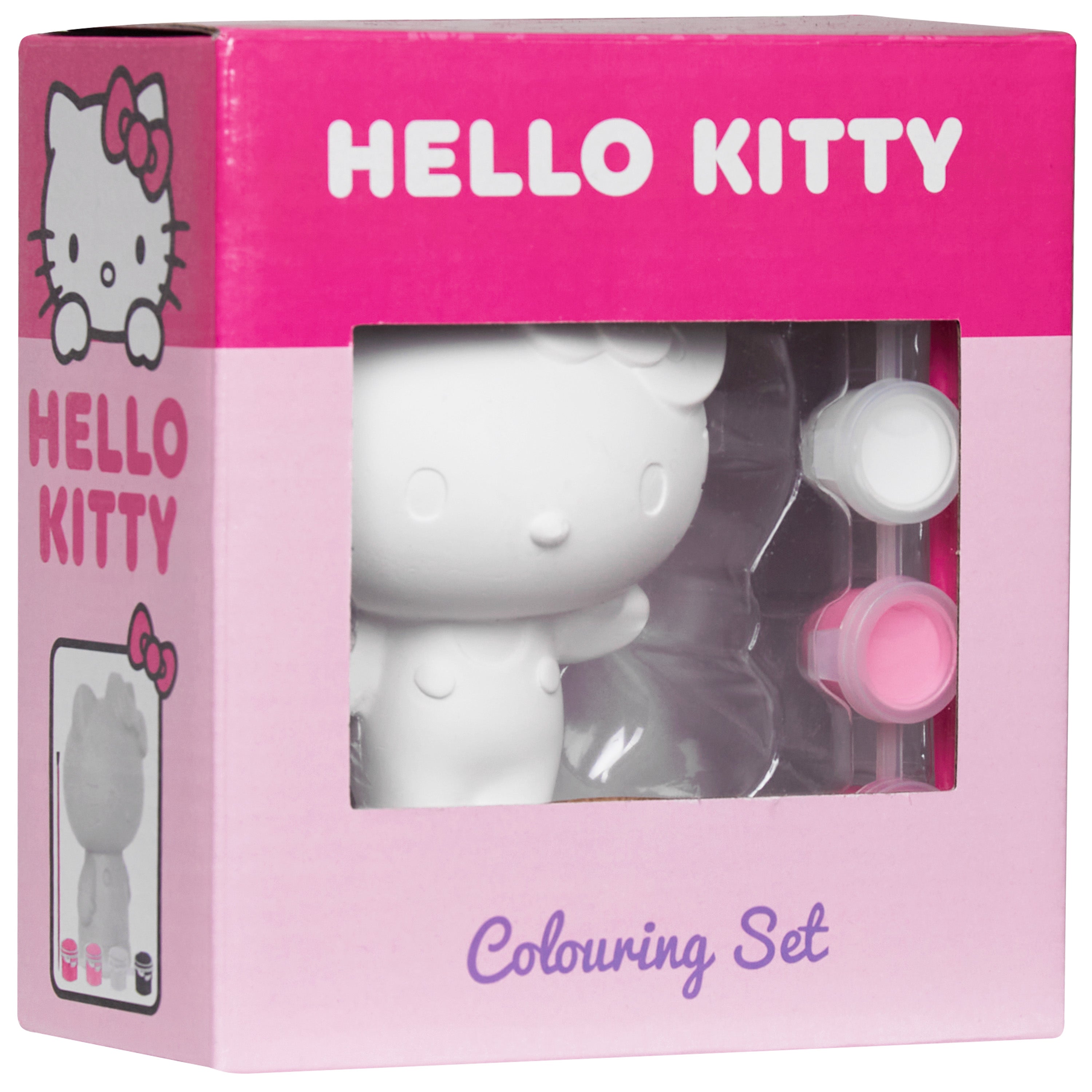 hello-kitty-kit-peinture-figurine-pl-tre-peindre-avec-pinceau image 1