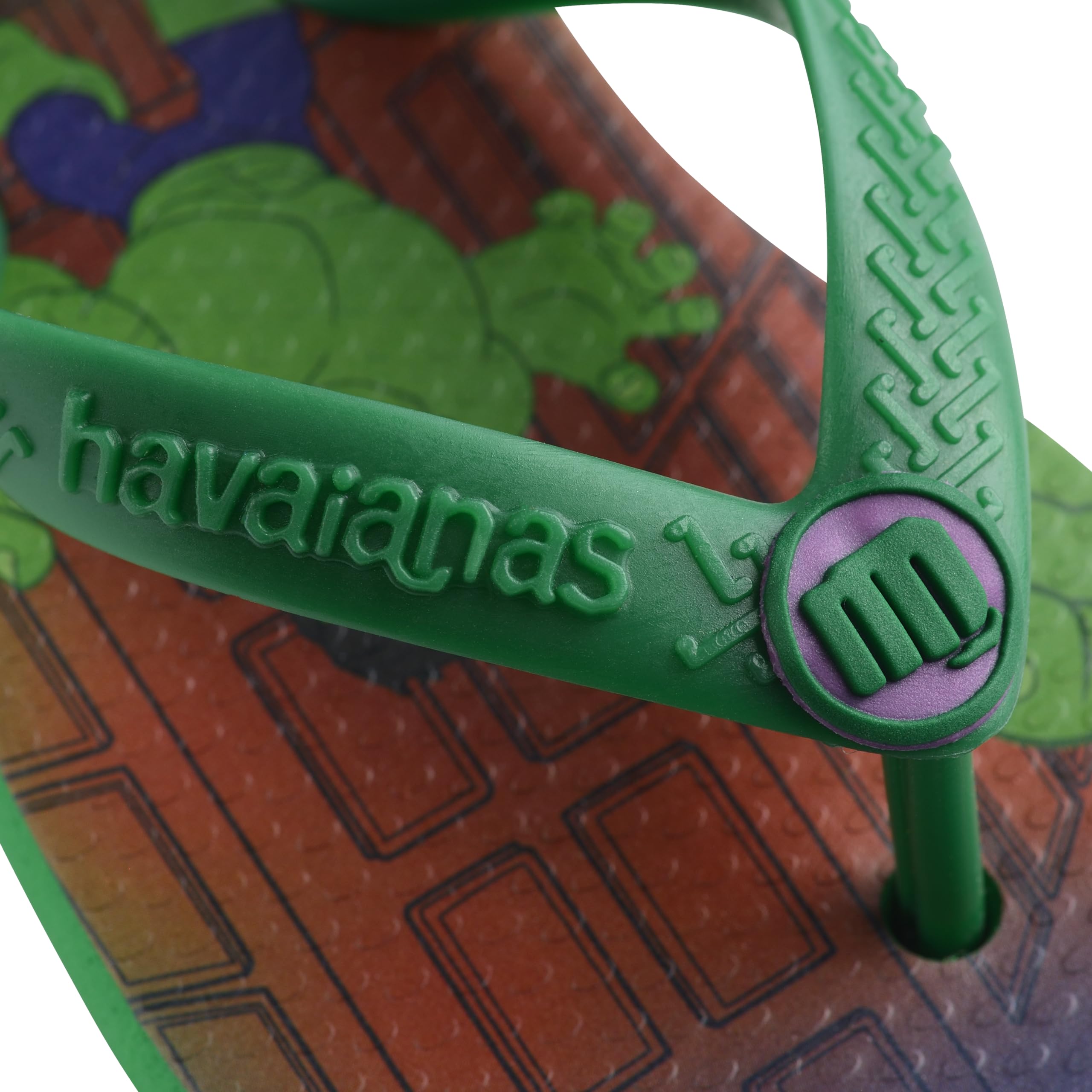 havaianas-baby-marvel-tongs-enfant-mixte-caoutchouc-bleu image 2