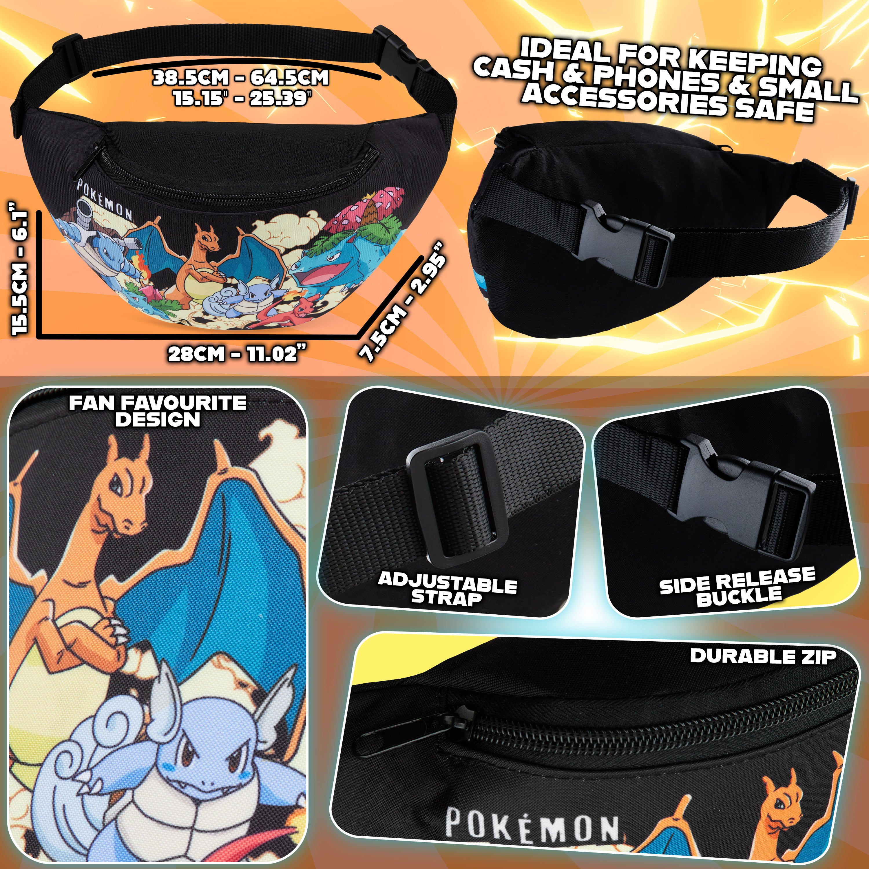 pok-mon-sac-banane-enfant-ceinture-r-glable image 6