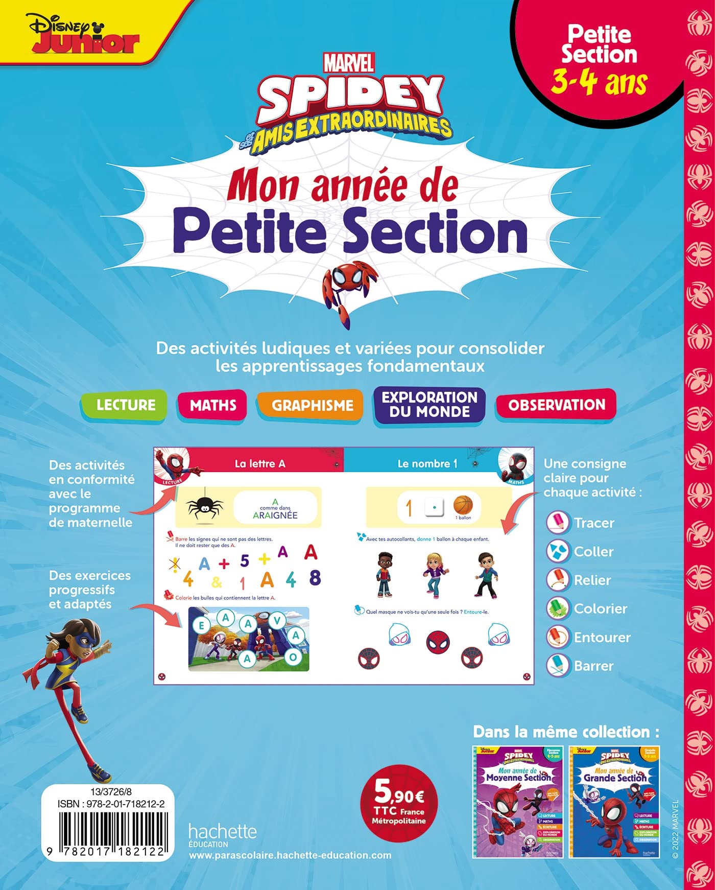 marvel-spidey-amis-mon-ann-e-petite-section-livre-3-4-ans image 2