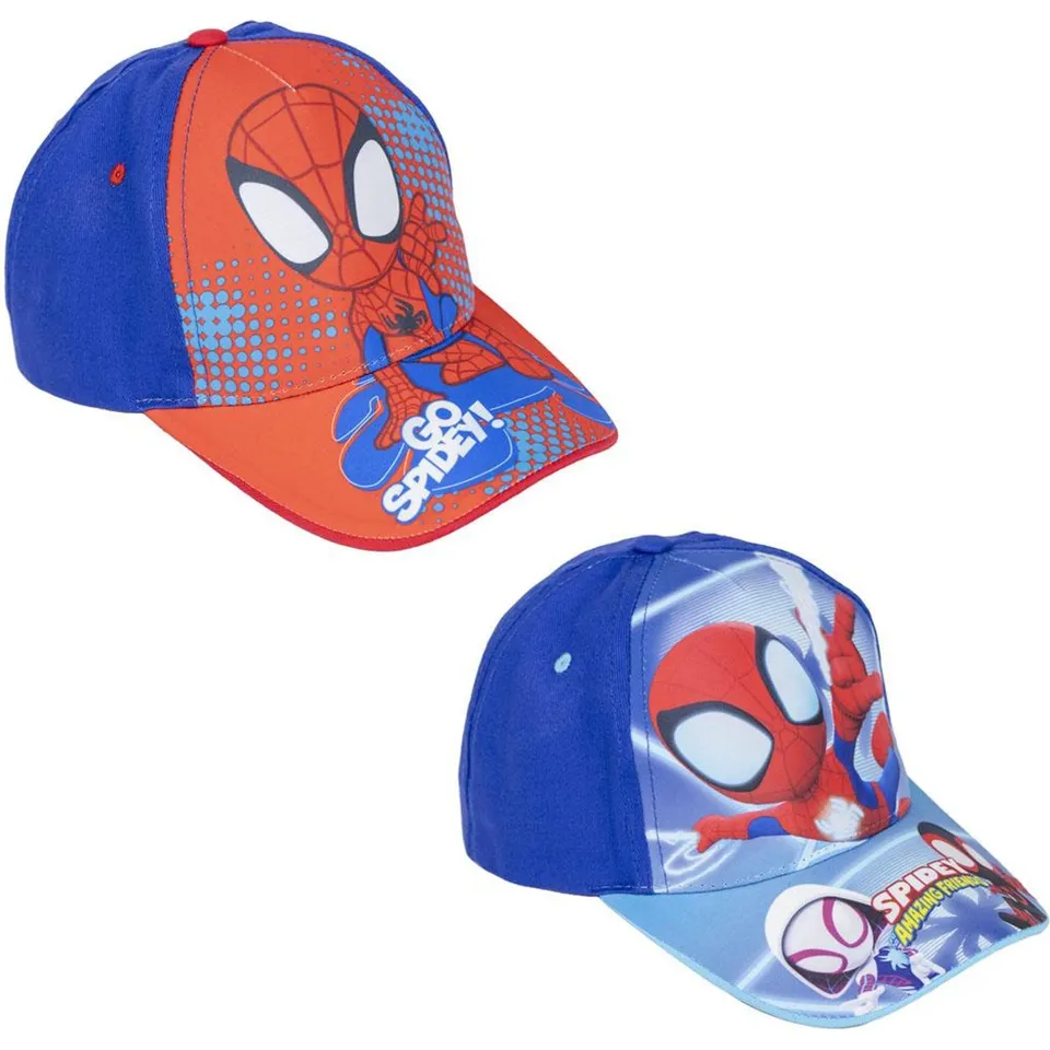 marvel-spidey-casquette-enfant-rouge-taille-unique image 1