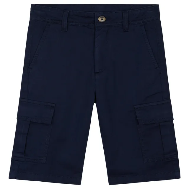 citycomfort-short-cargo-gar-on-coton-marine-9-10-ans image 1